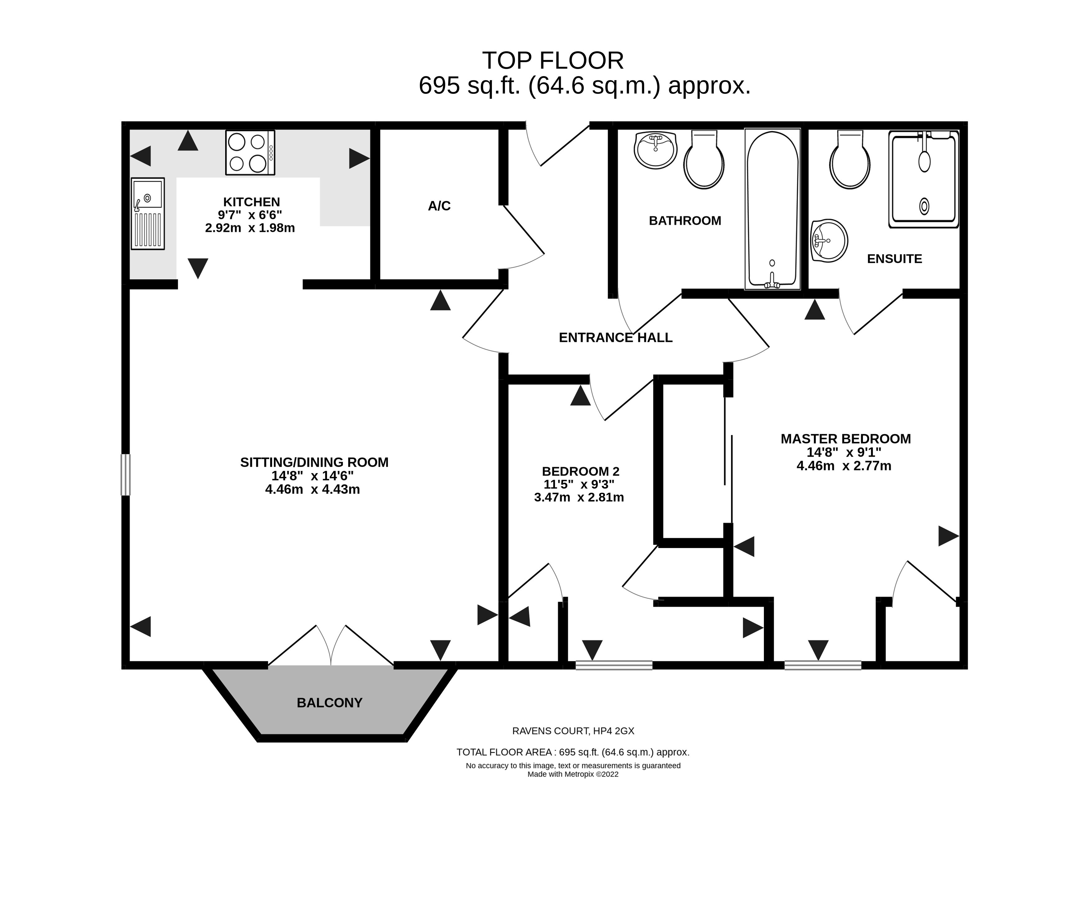 28,, Ravens Court, Castle Village, Hertfordshire floorplan