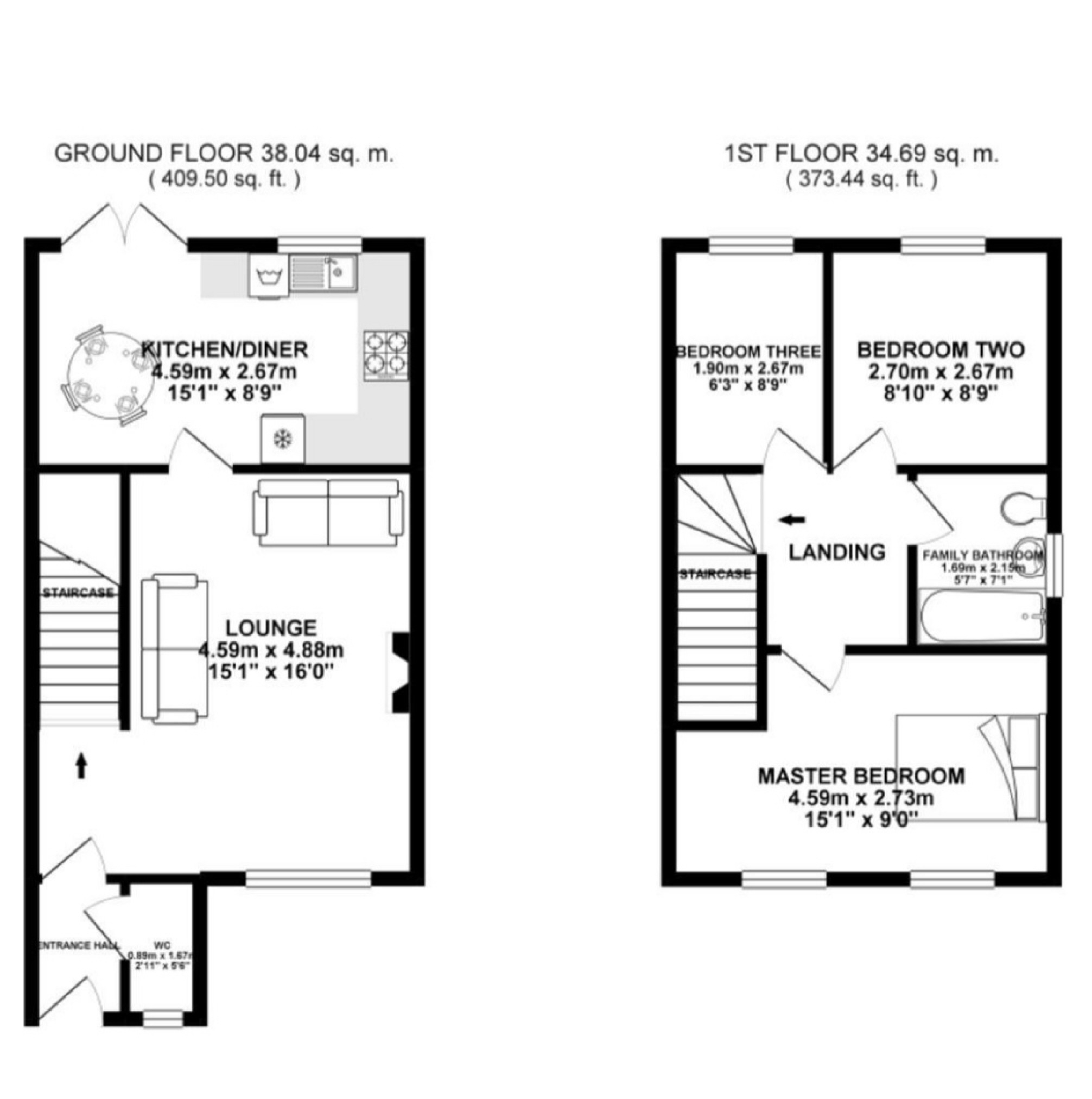 Free property report 43, Coltsfoot Drive, Chorley, PR6 0JP Chimnie