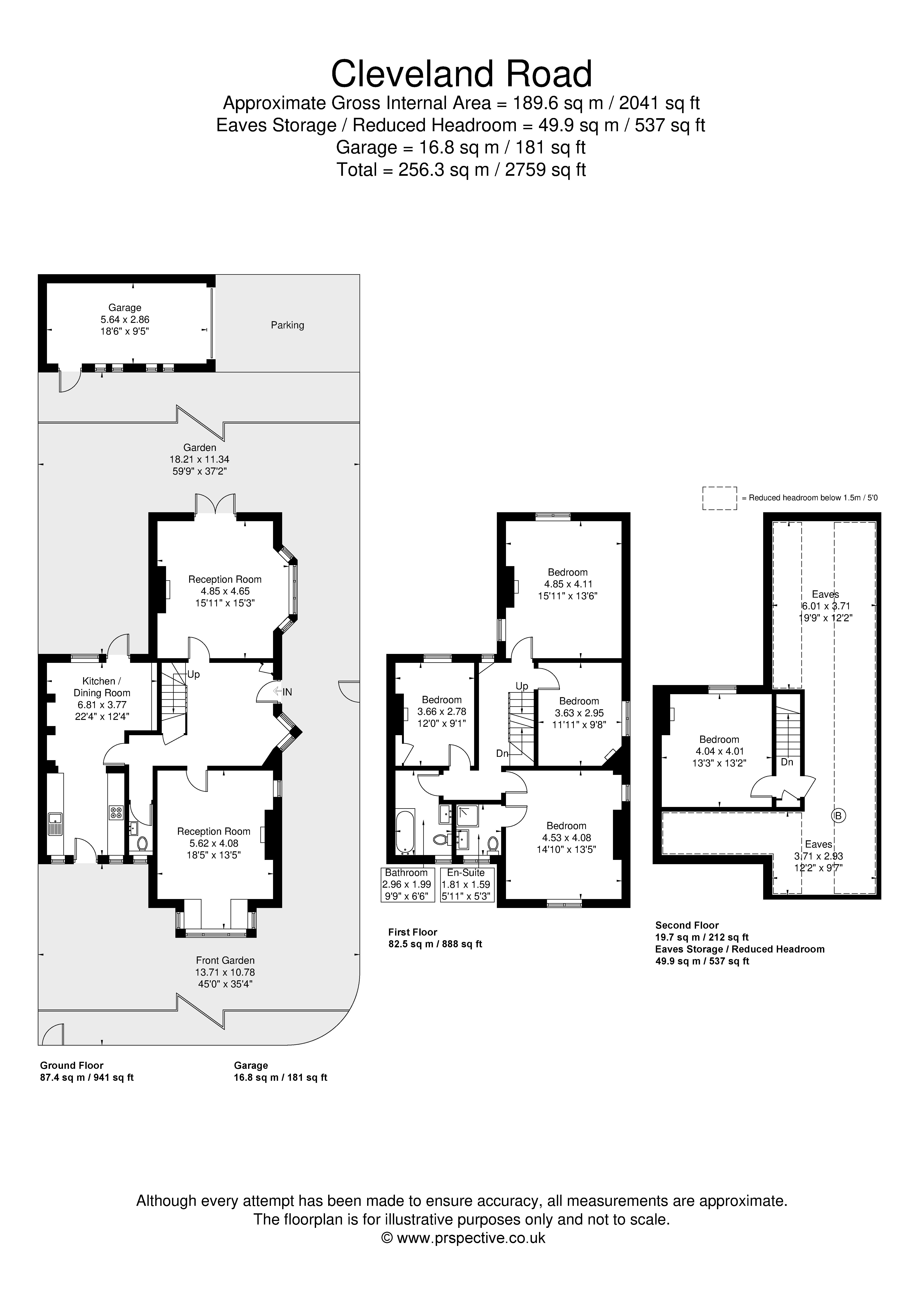 Cleveland Road, London floorplan