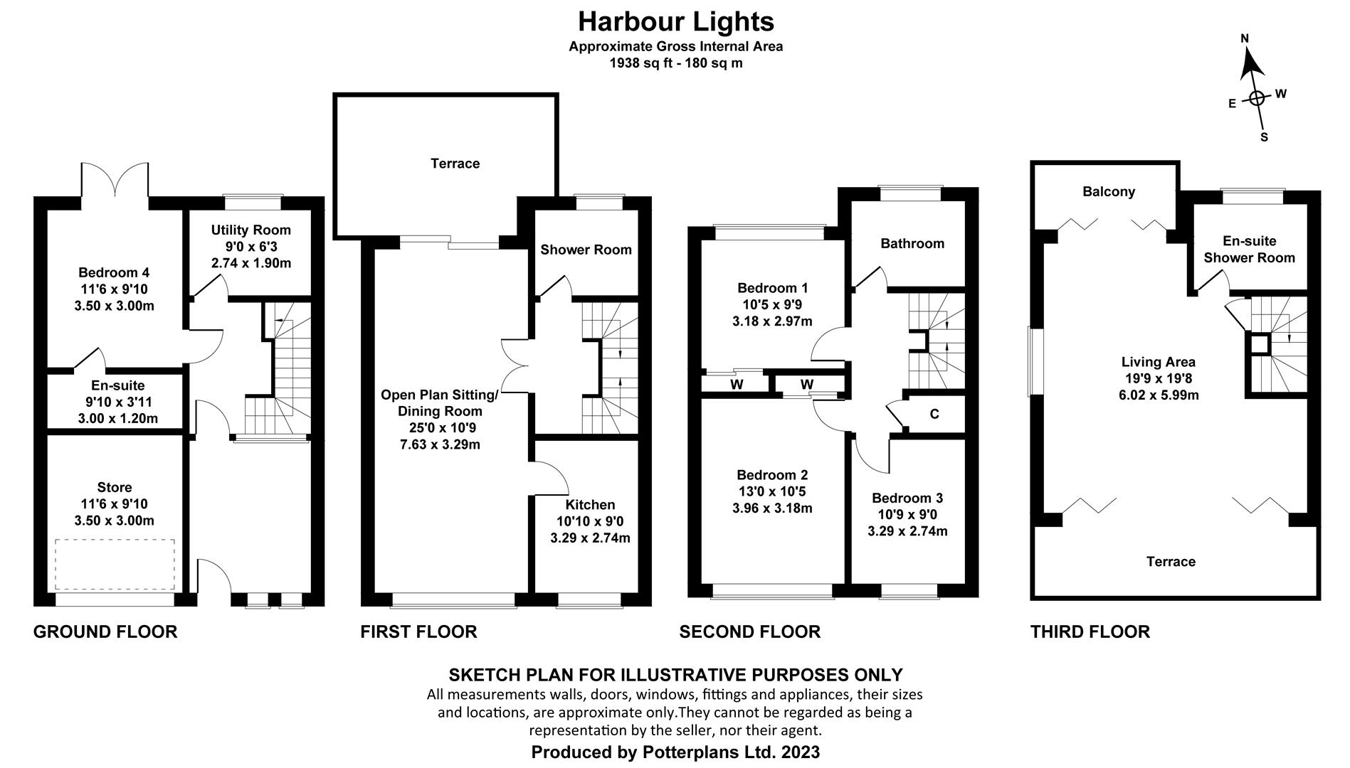 Harbour Lights, 14 Port St Helens, Ryde floorplan