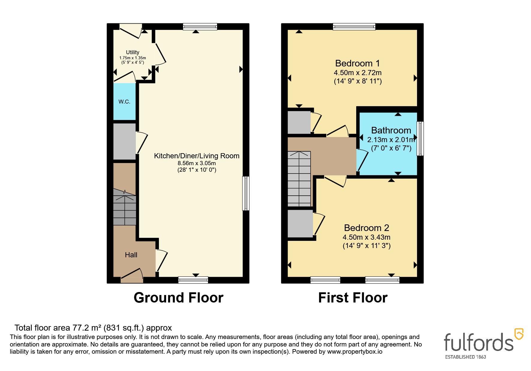17, Arrow Field Road, Exeter floorplan