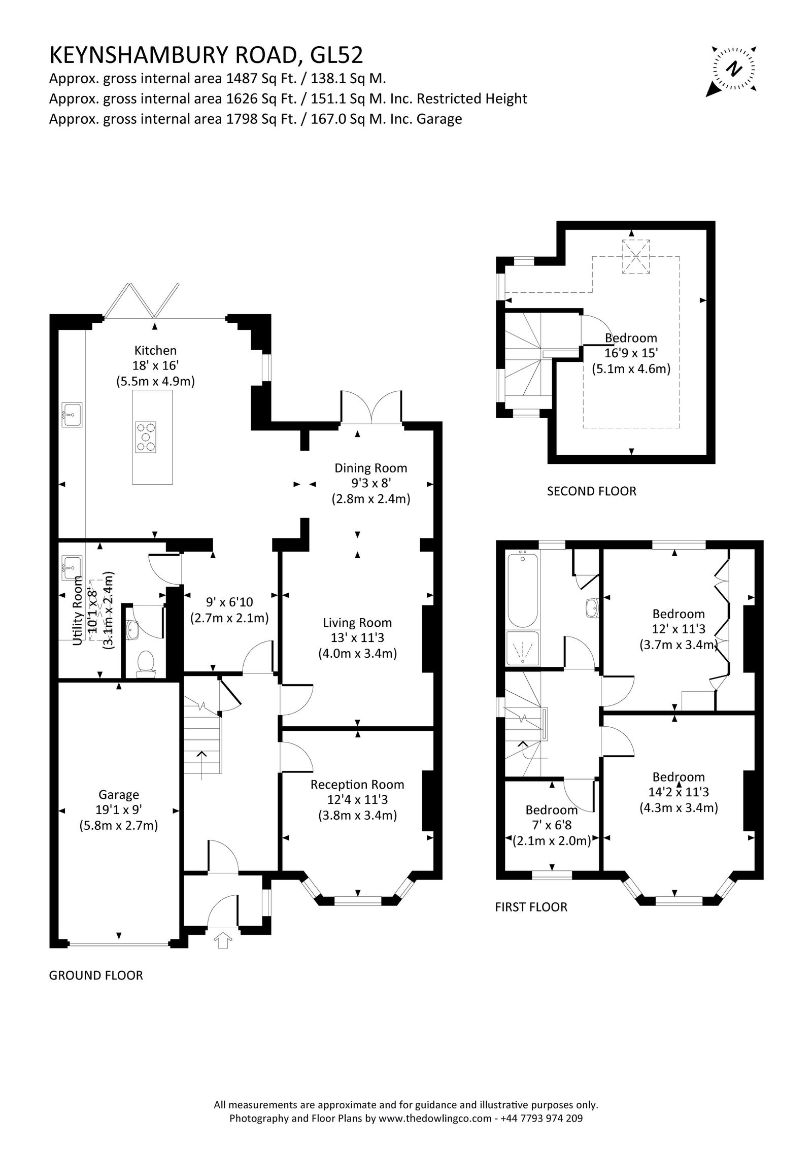 1, Keynshambury Road, Cheltenham floorplan