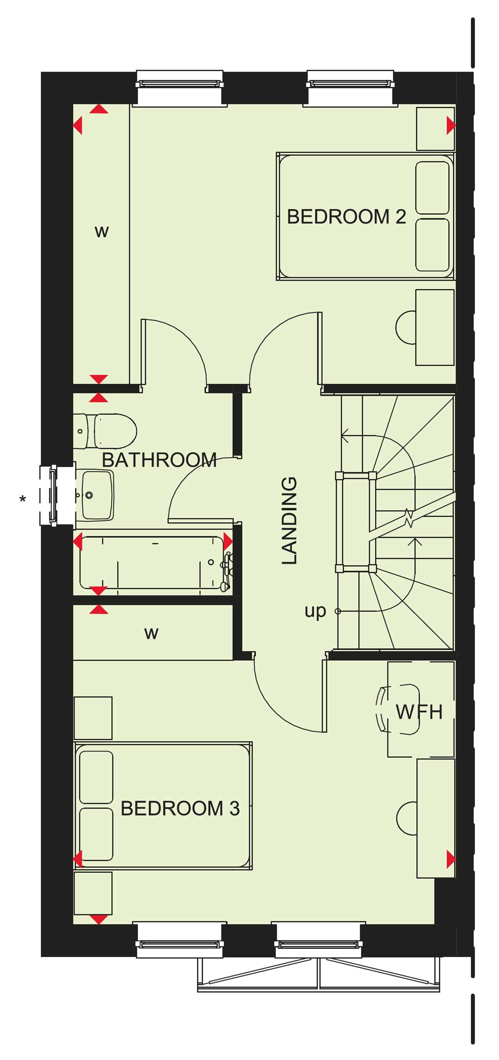 H9336348, Henry Bostock Road, Off Coventry Road (A45), Allesley, Coventry floorplan