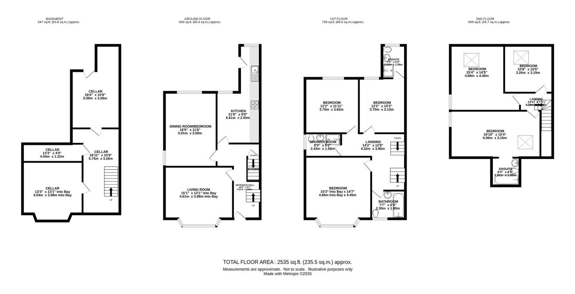 35 Everett Road, Manchester floorplan
