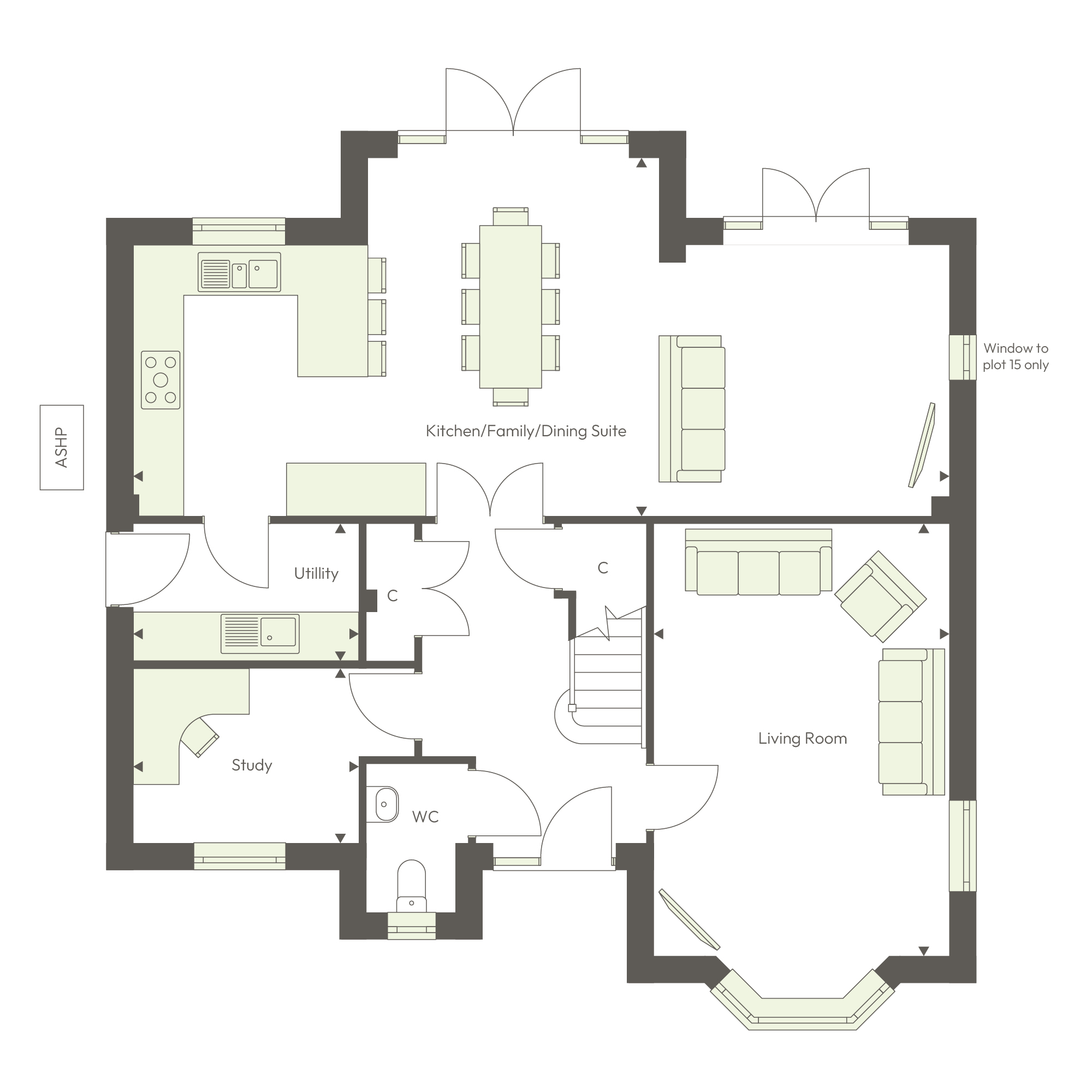 Plot 11 The Brookstone Orchard Mill,, Plot 11 The Brookstone, Orchard Mill, Bristol floorplan