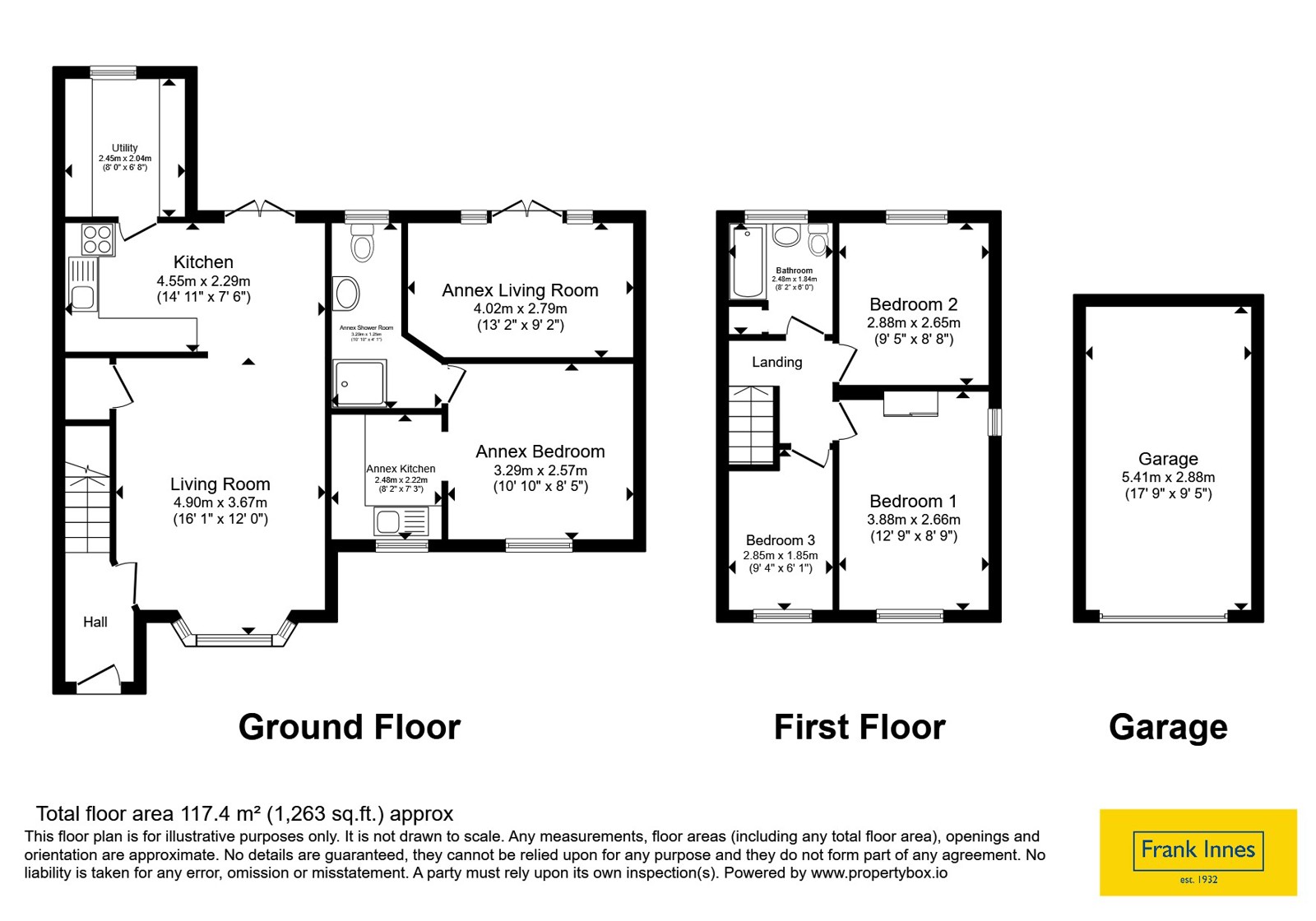 1, Lawrence Way, Leicestershire floorplan