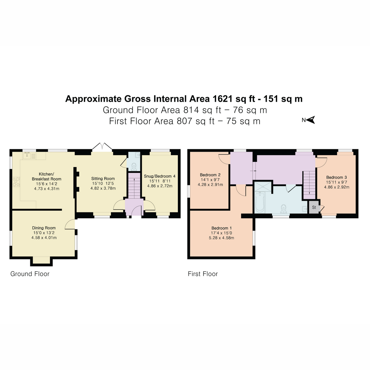 2 Bury Barn Cottages, Lechlade Road, Oxfordshire floorplan