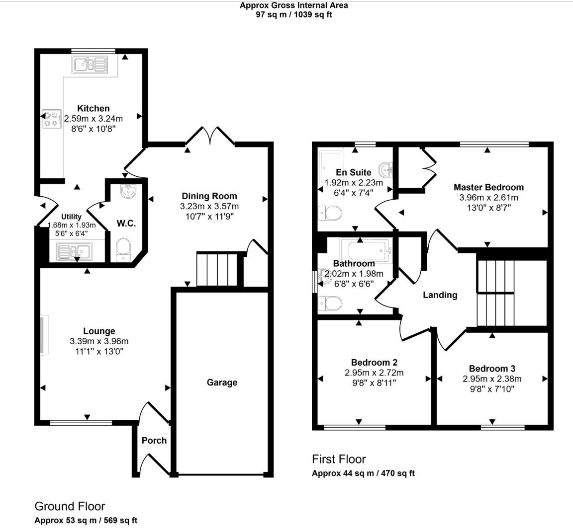 19, Southside Gardens, Sunderland floorplan