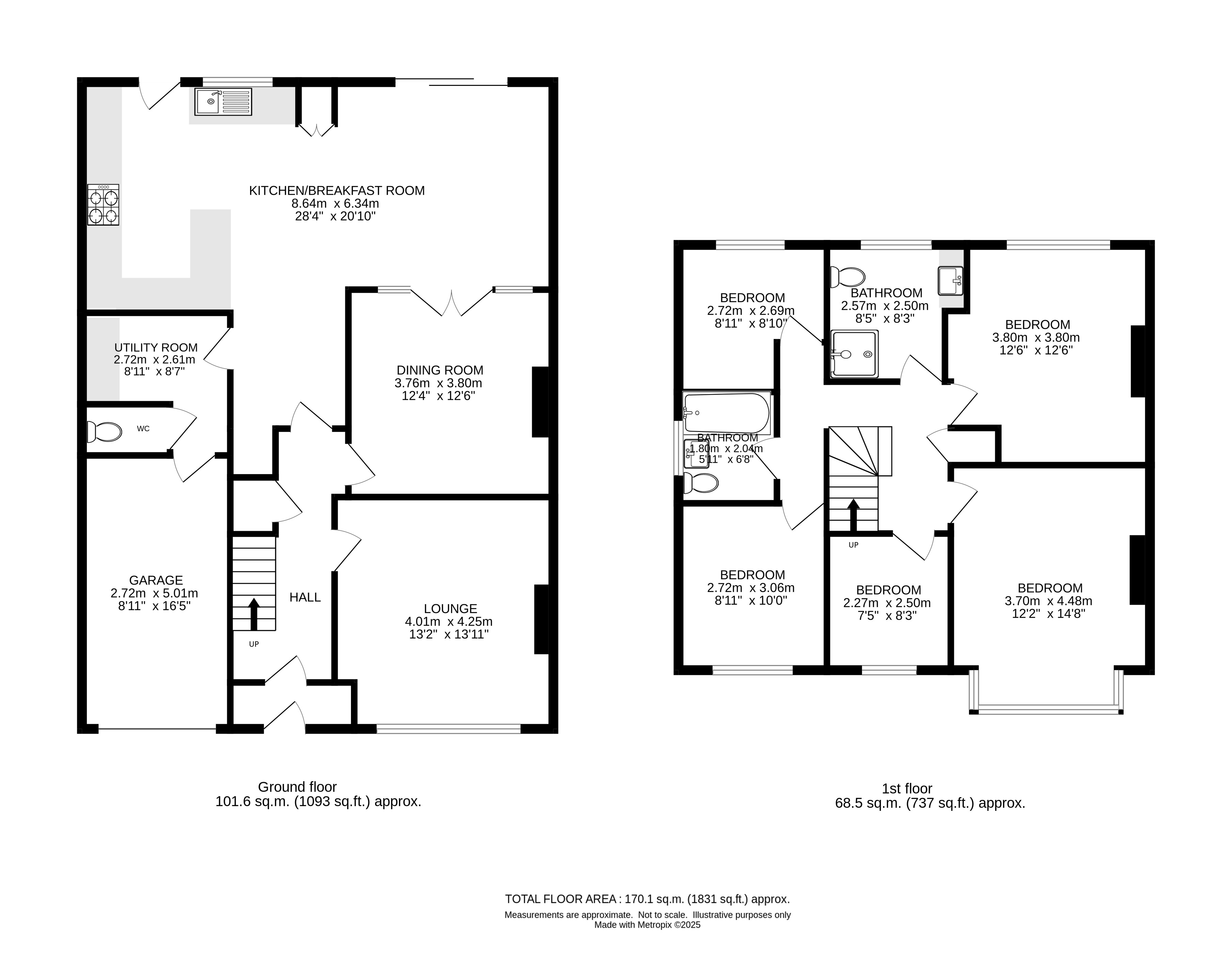 14, Foresters Drive, Wallington floorplan
