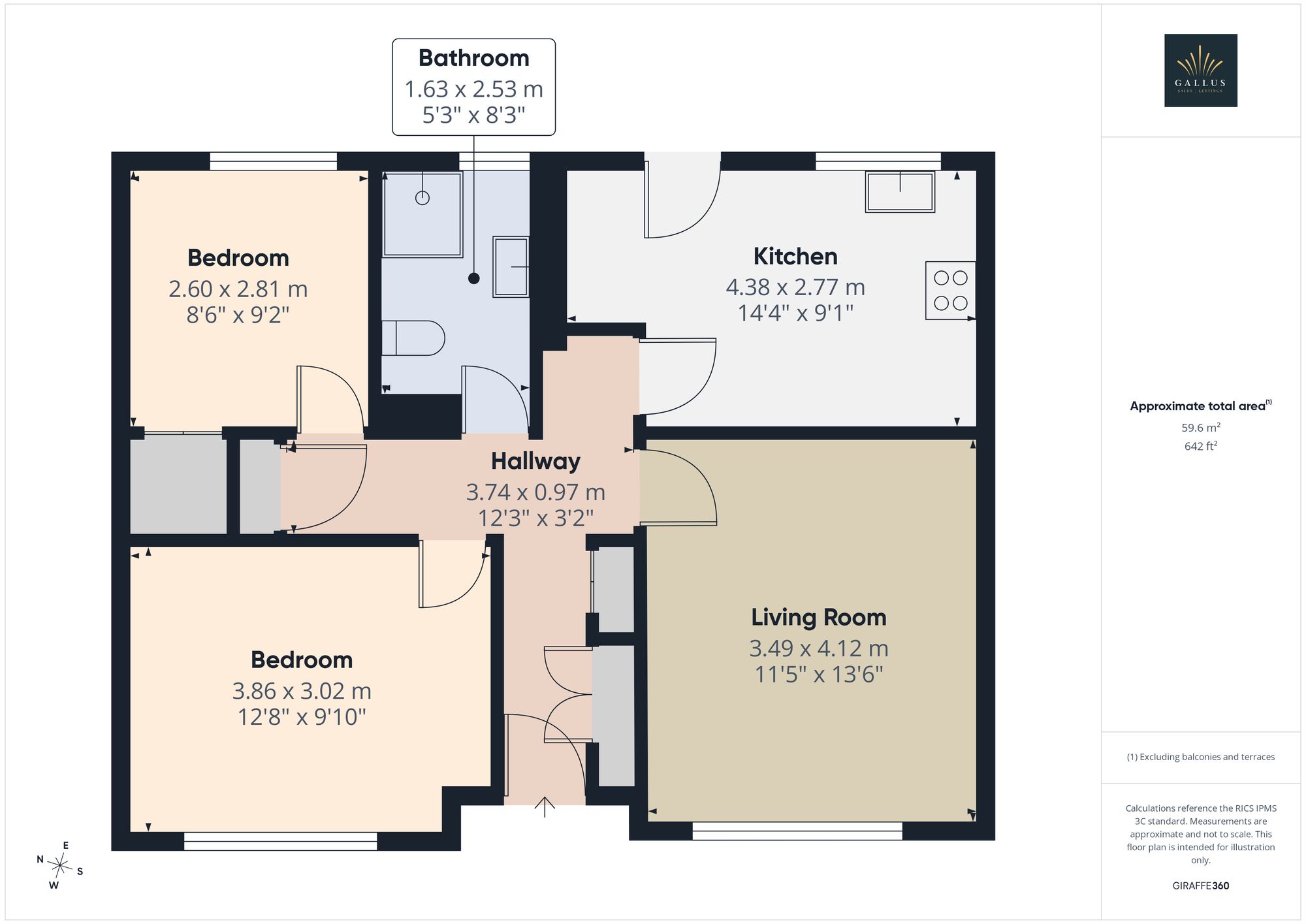 448 Maryhill Road, Glasgow floorplan