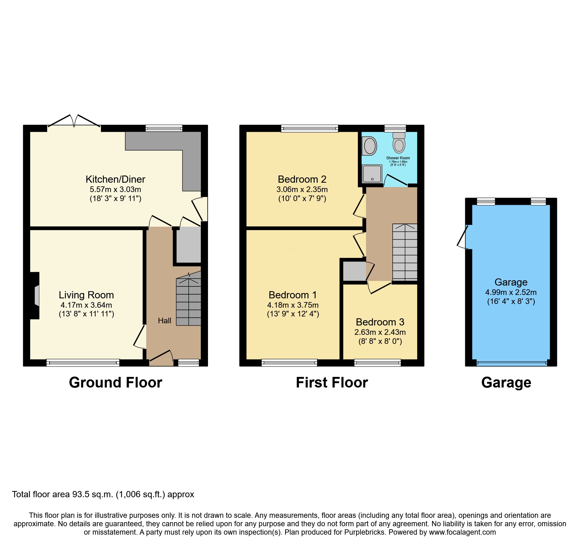 11 Wroxall Drive, Grantham, GRANTHAM floorplan