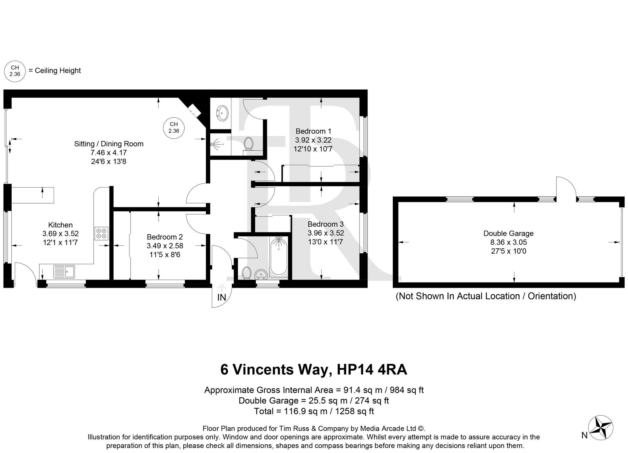 6 Vincents Way, High Wycombe floorplan