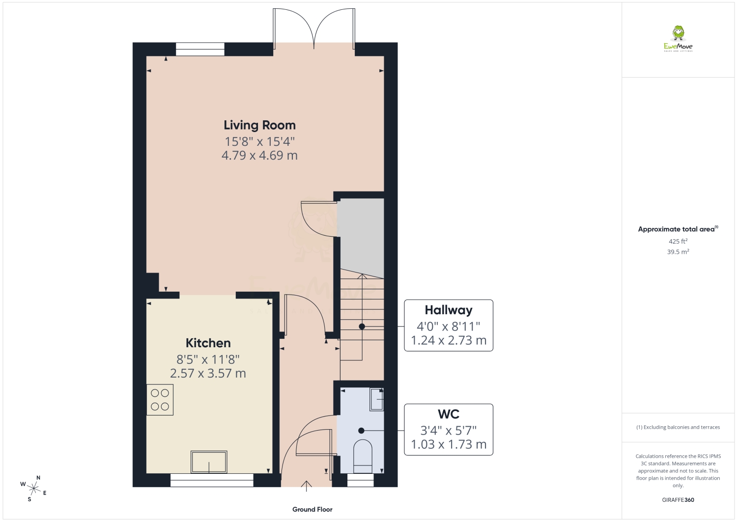 1, Little Red Walk, Dartford floorplan