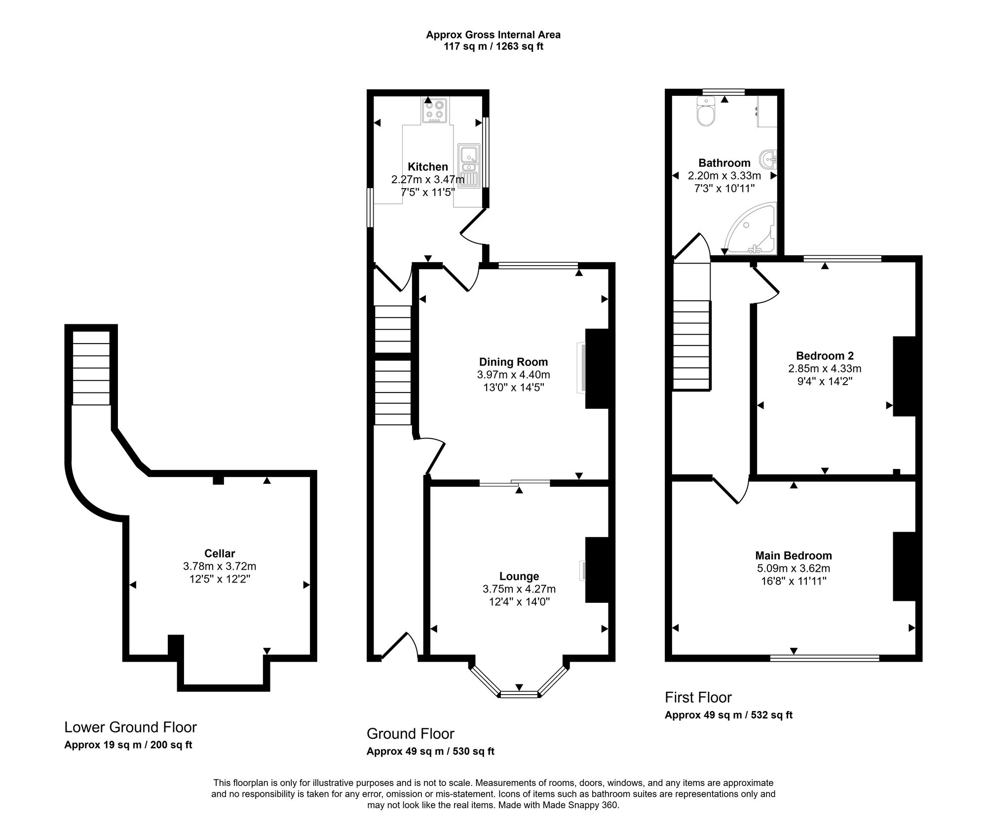 199 Ormskirk Road, Wigan floorplan