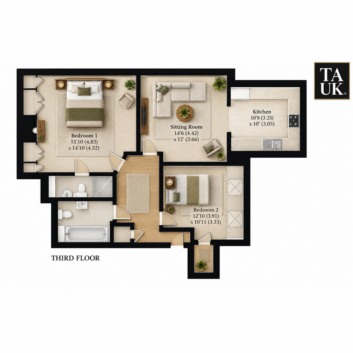 Hyde Street, Hampshire floorplan