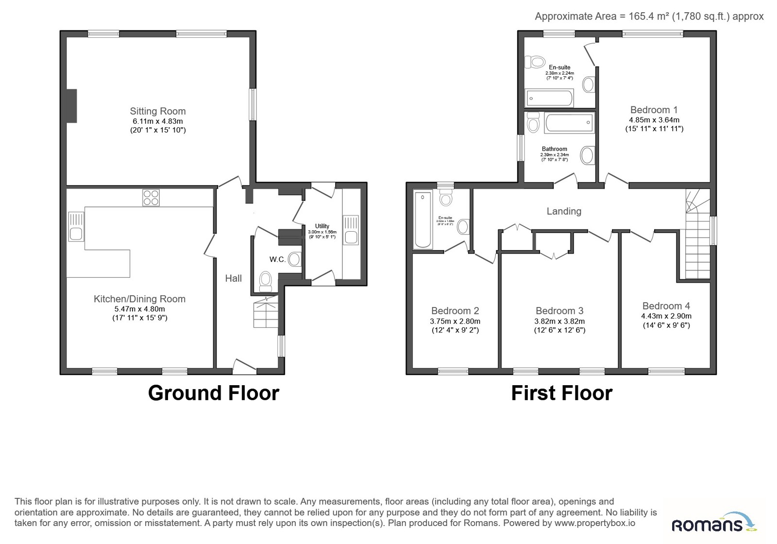 1, Clock Yard, Twyford Road floorplan