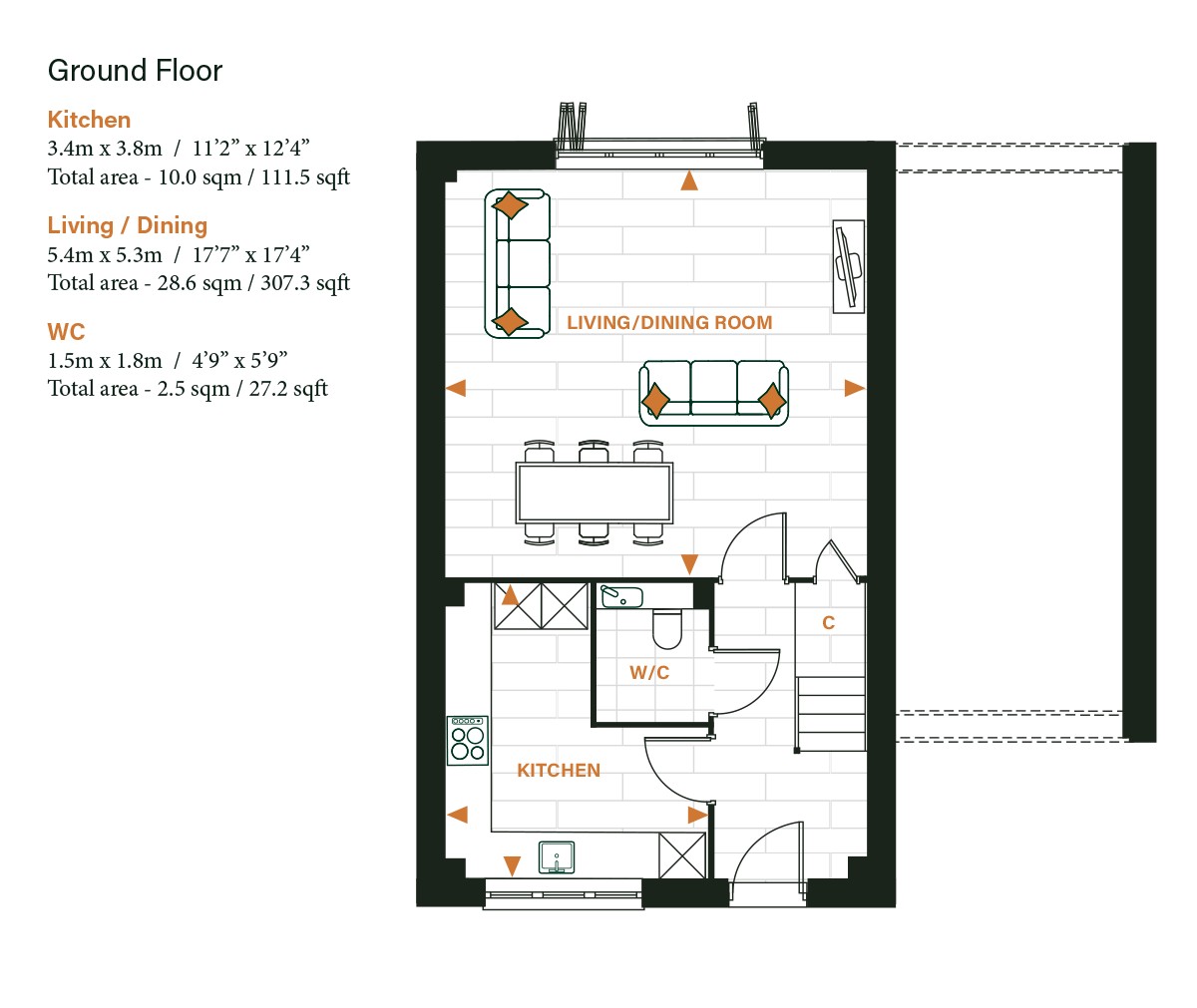 Plot 31a, The Maple, Thornwood Park, Epping floorplan