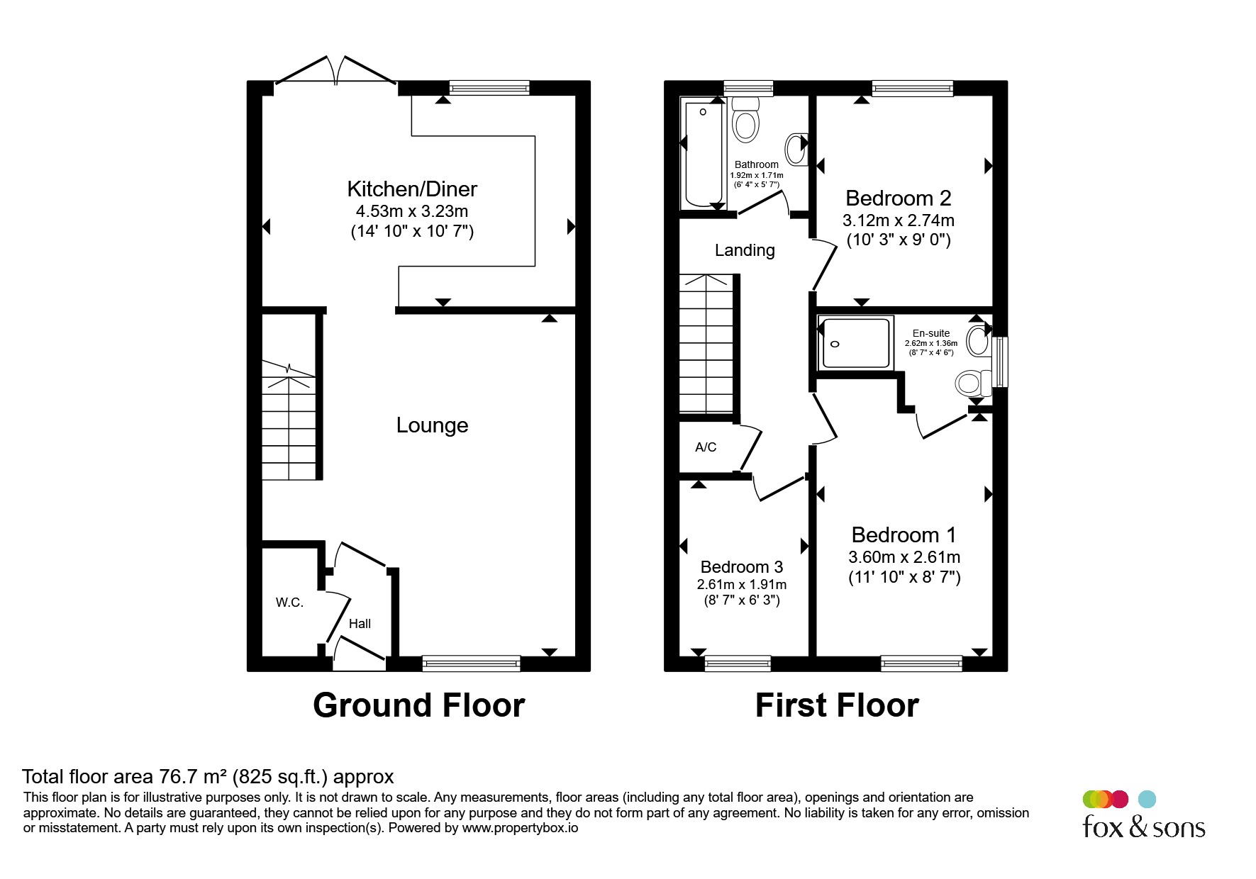 24, Honeycomb Vale, CHARD floorplan