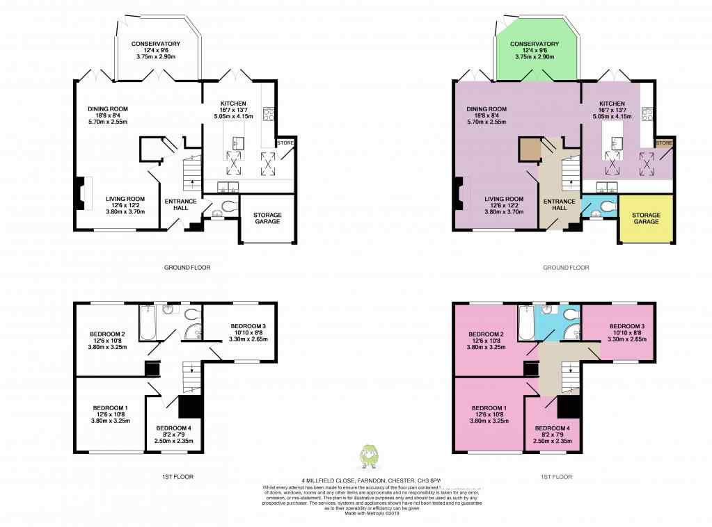 4 Bedrooms Detached house for sale in Millfield Close, Farndon, Chester CH3