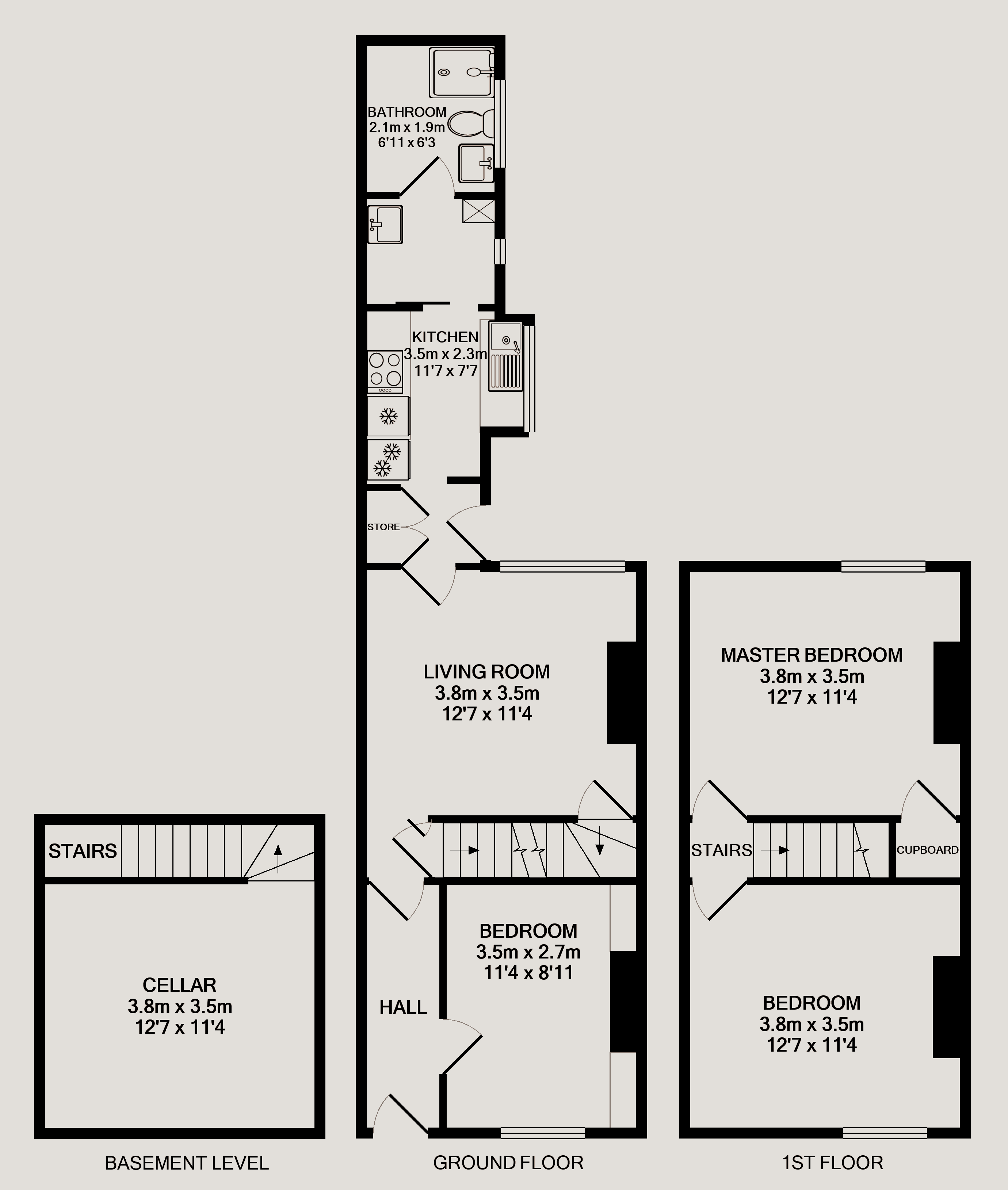 Woodgate, Loughborough floorplan