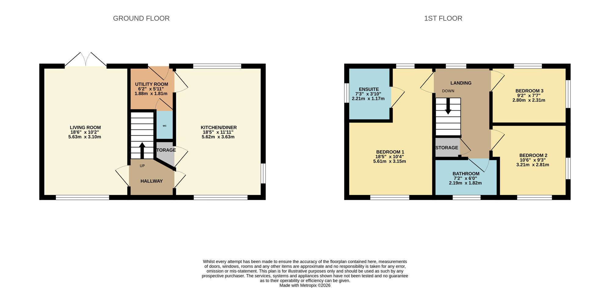 12 Chaffinch Close, Mansfield floorplan