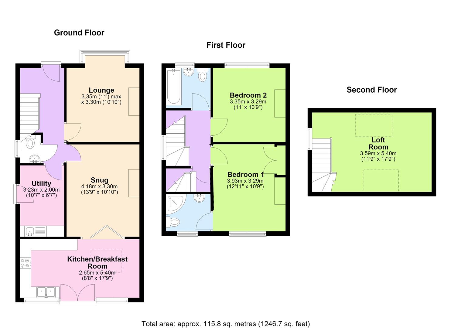 67, Foley Street, Hereford floorplan