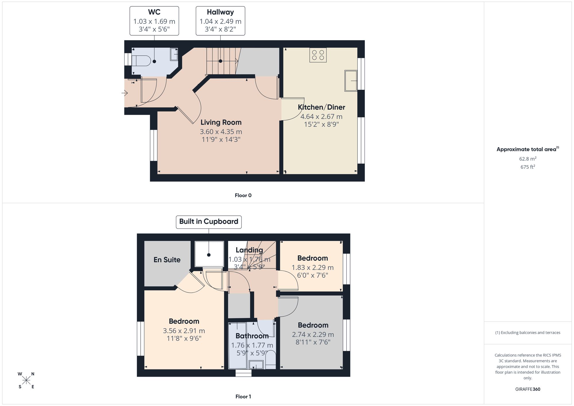 54 Carn Y Cefn, Ebbw Vale floorplan