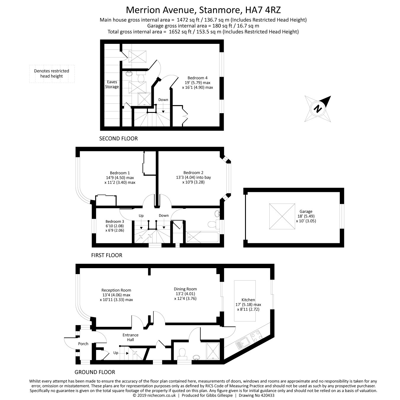 4 Bedrooms Semi-detached house for sale in Merrion Avenue, Stanmore, Middlesex HA7