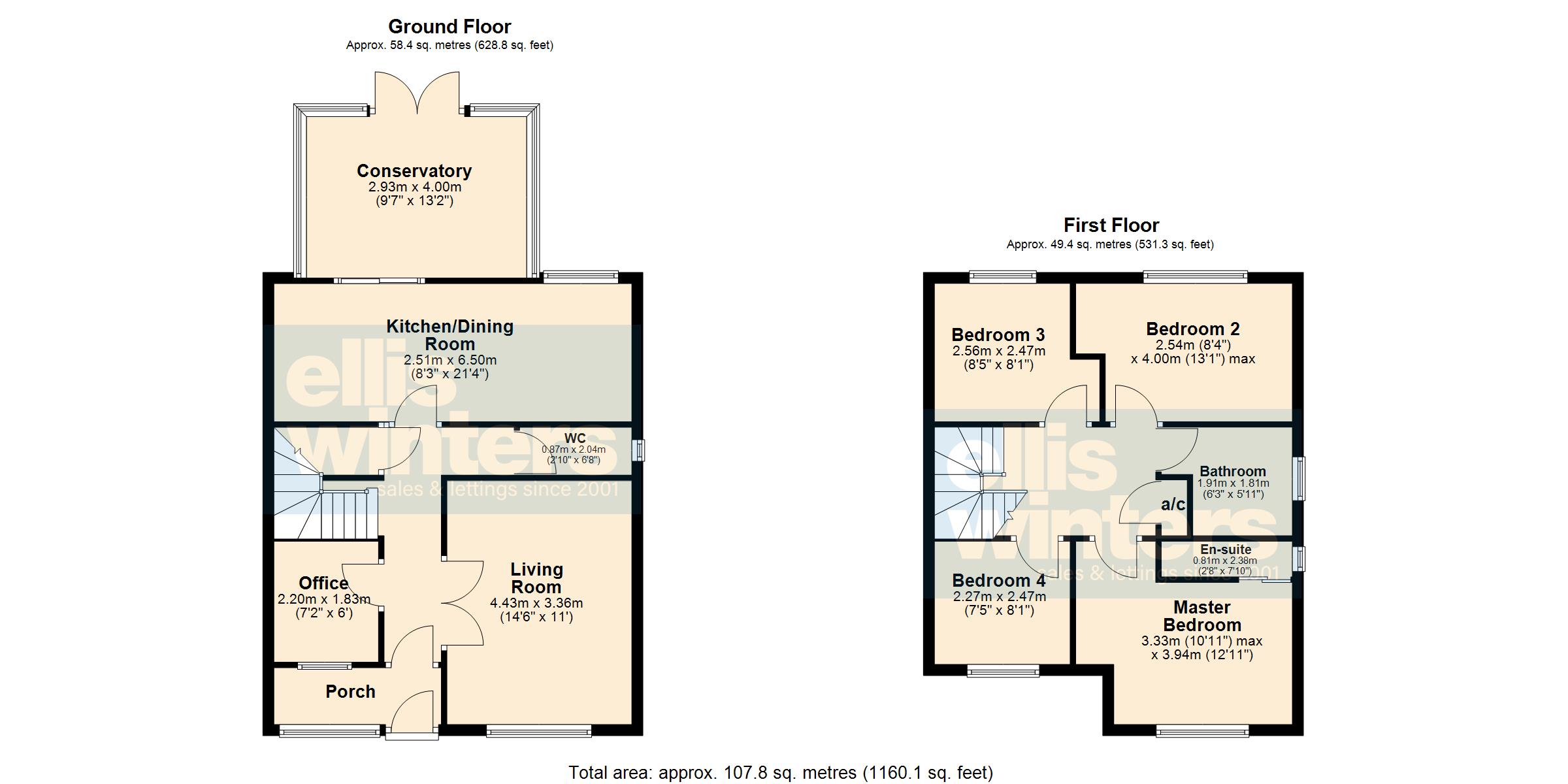 26, Lode Way, Chatteris floorplan