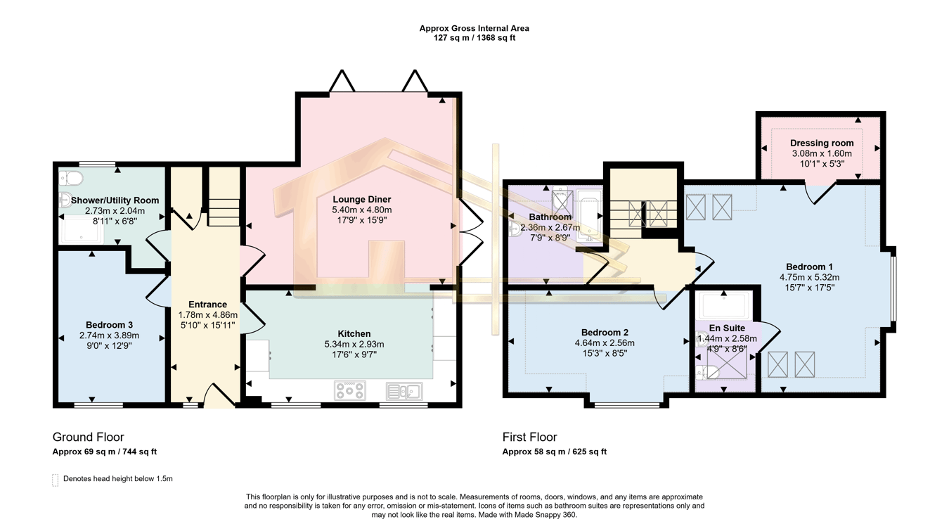 Del Mar, Pages Avenue, Bexhill on Sea floorplan