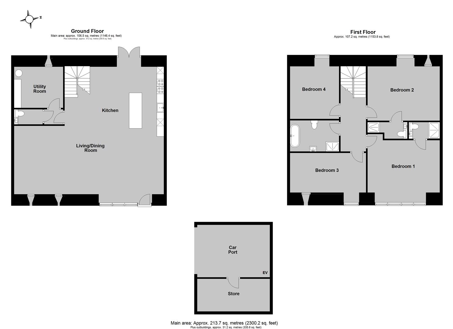 2, Frognal Farm Barns, Teynham floorplan