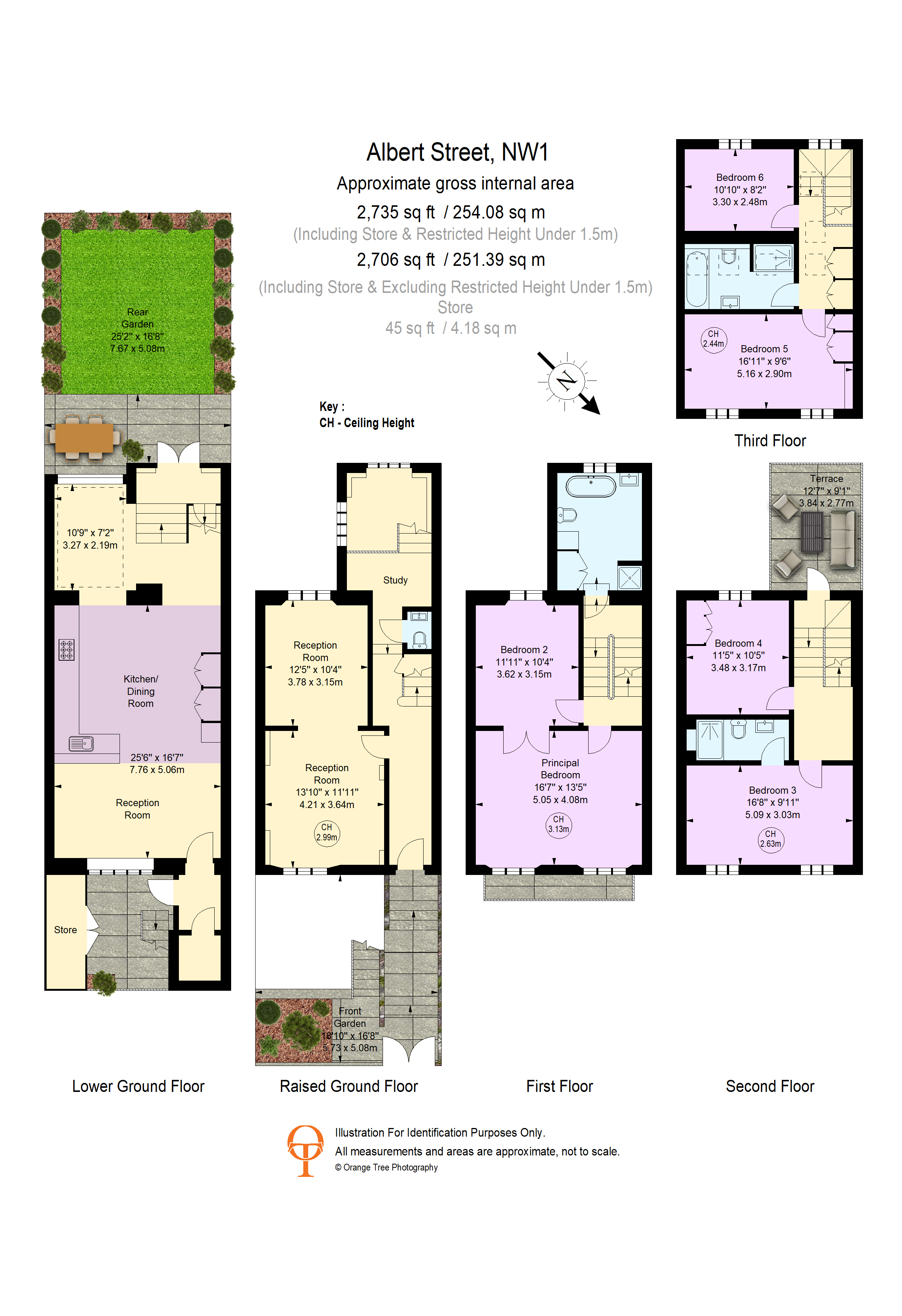 15, Albert Street, London floorplan