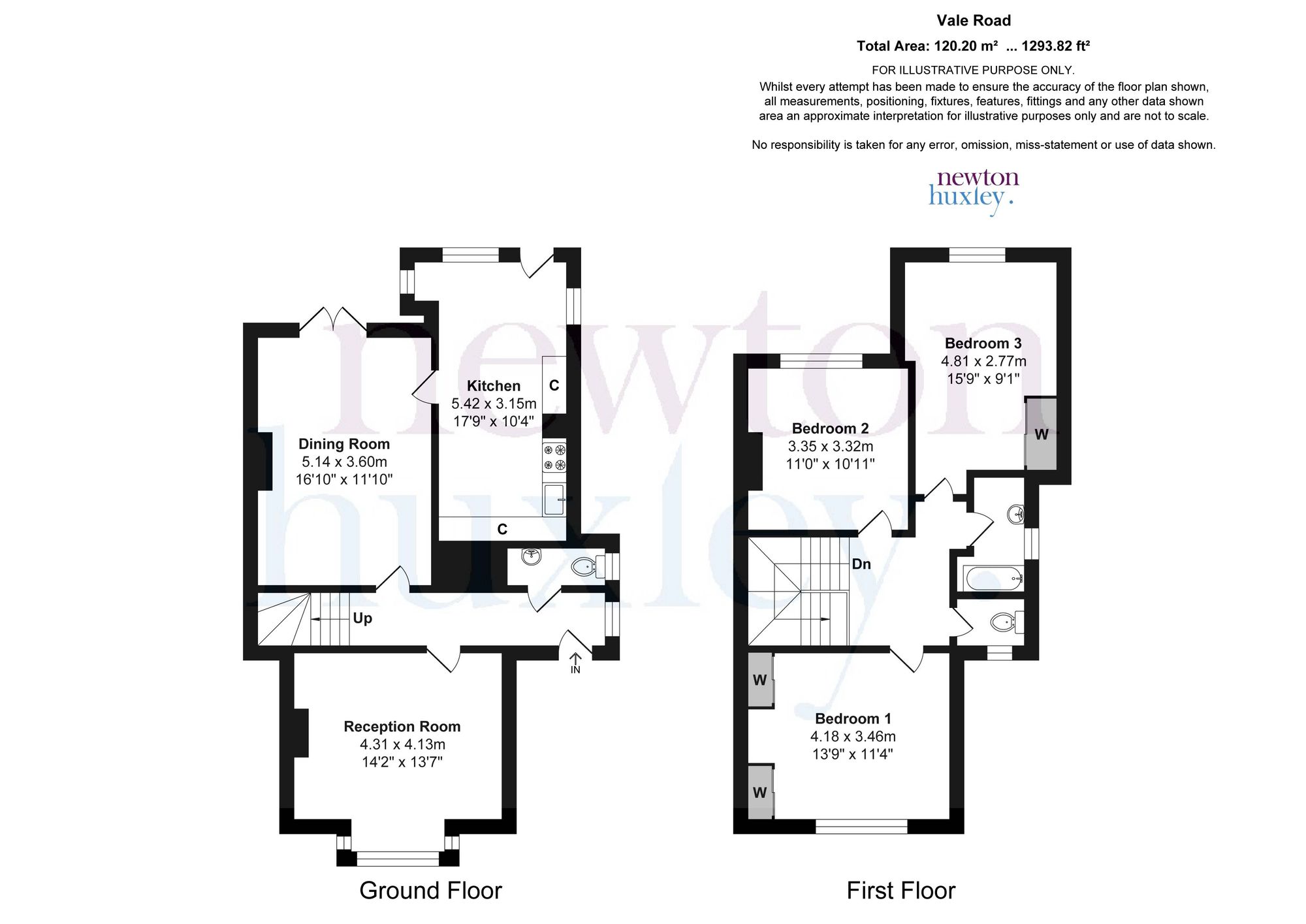 21 Vale Road, Esher floorplan