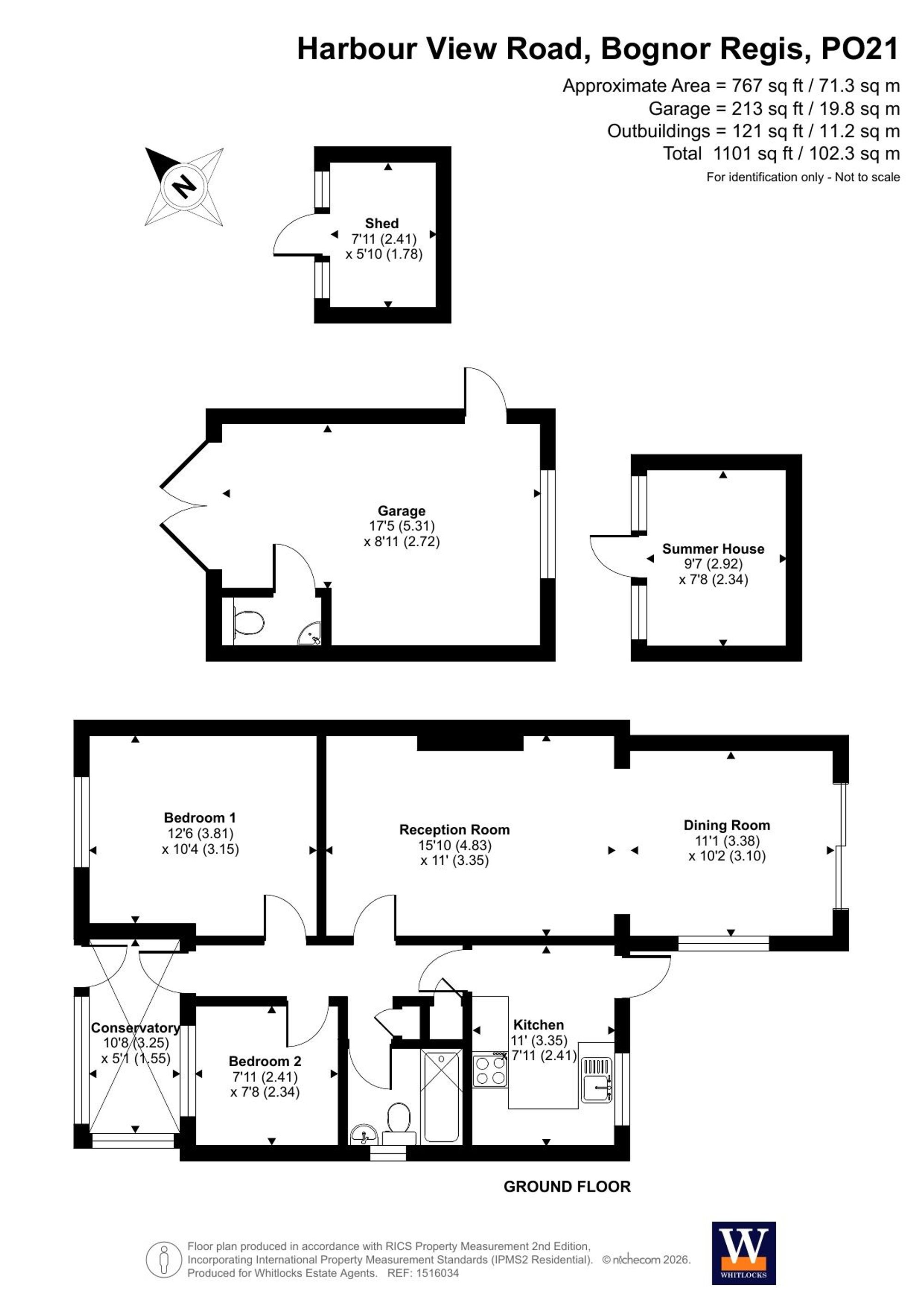 69 Harbour View Road, Bognor Regis floorplan