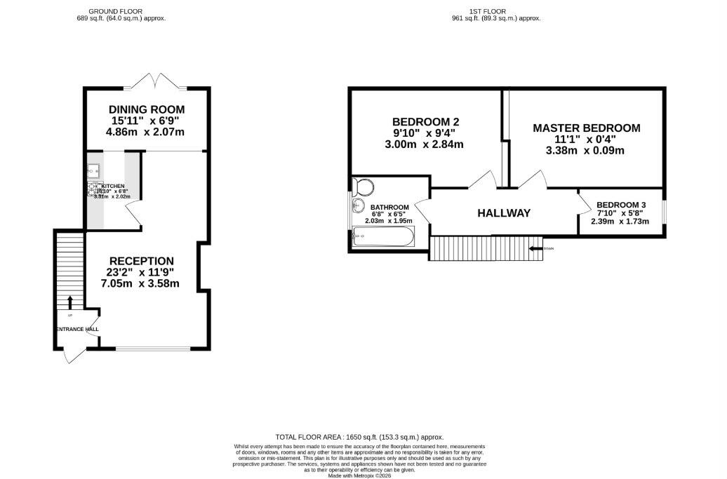 BUMPER, 508, Sipson Road, West Drayton floorplan