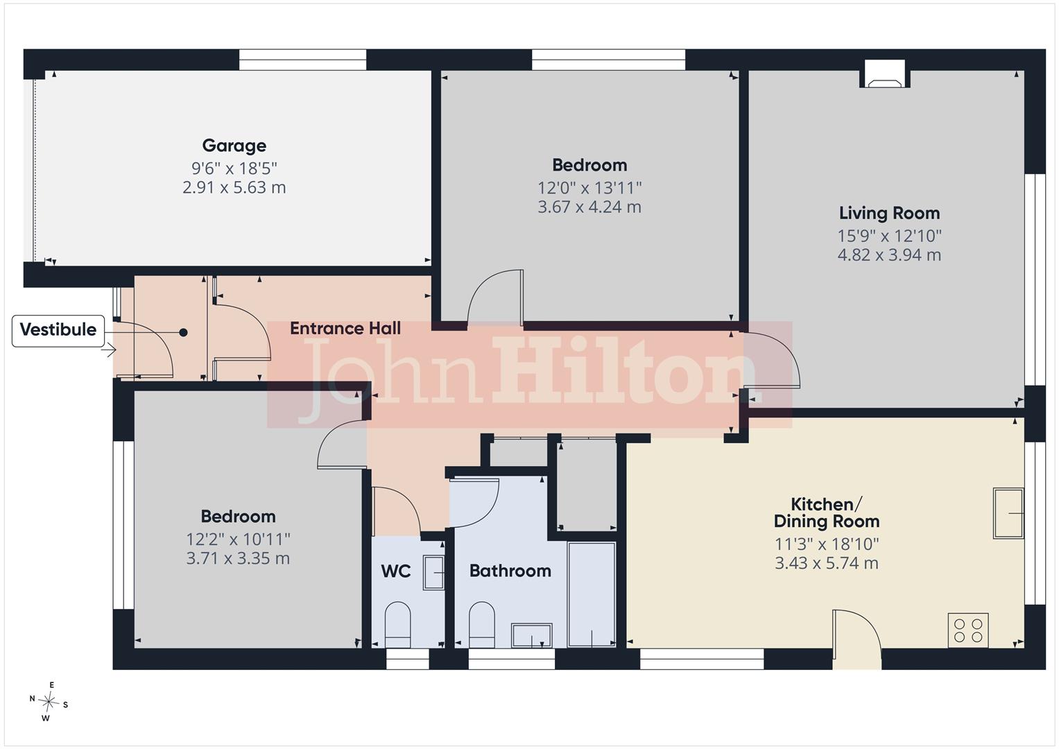 86, Bevendean Avenue, Brighton floorplan