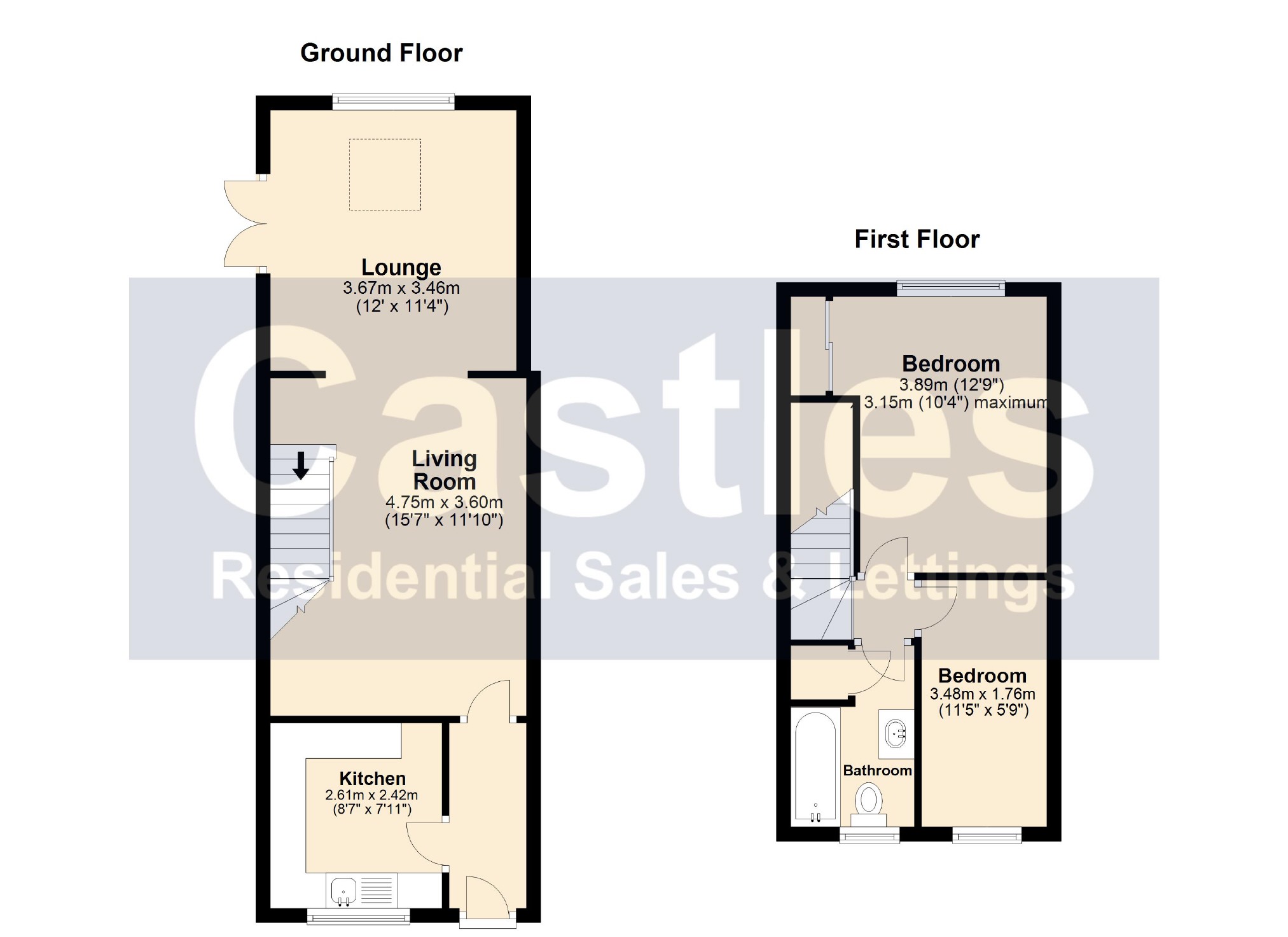 2 Bedrooms End terrace house for sale in Portmore Close, Sparcells, Swindon SN5