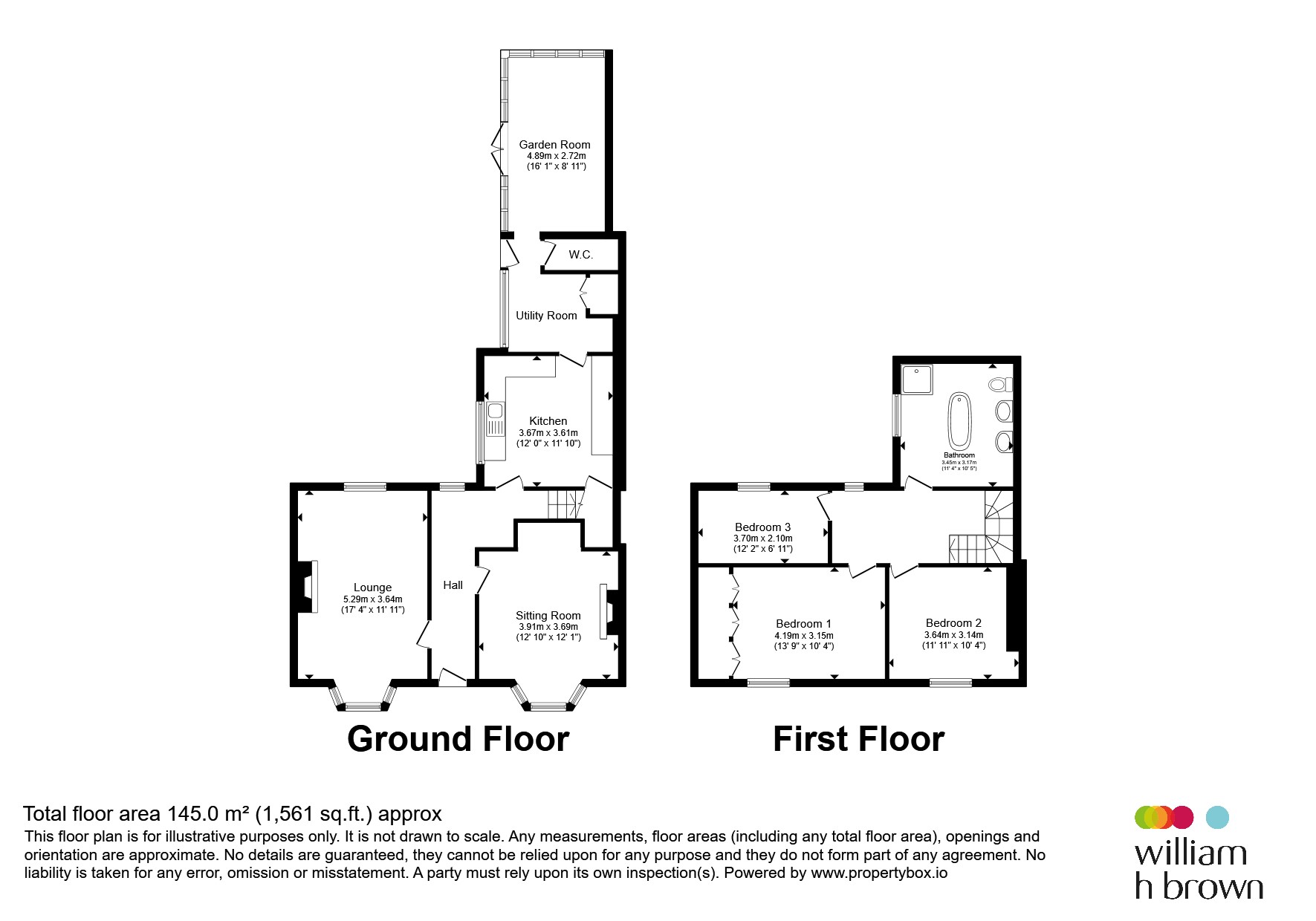 1, Wilton Terrace, Hornsea floorplan