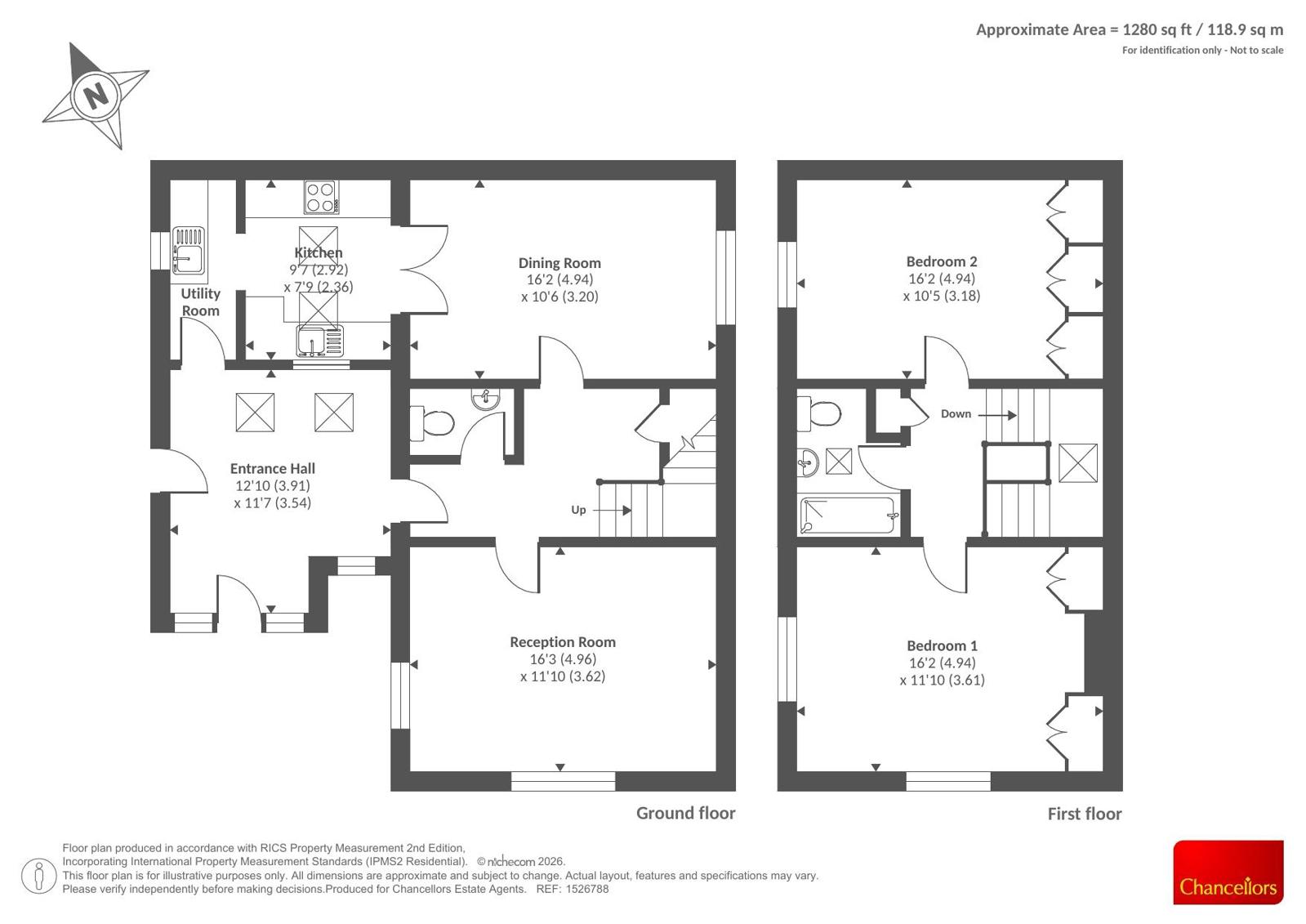 Lower Cross, Herefordshire, County floorplan
