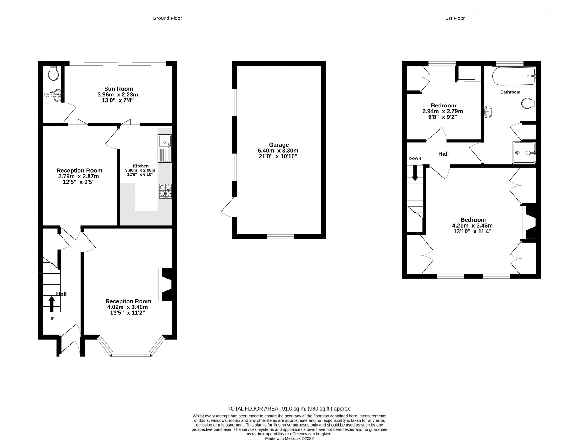 Kingston Road, Ewell KT17, 2 bedroom terraced house for sale 62528551