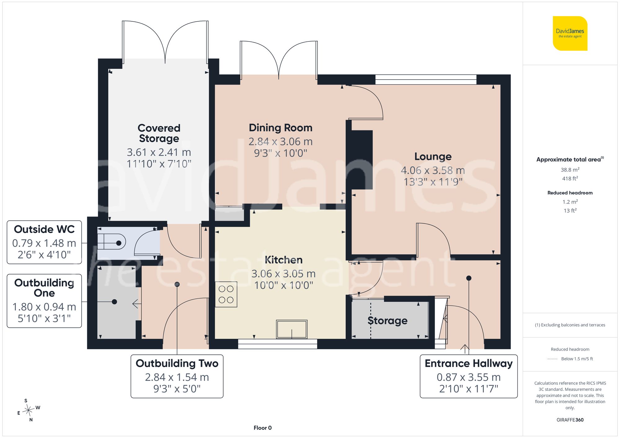 33 Goodwood Avenue, Nottingham floorplan