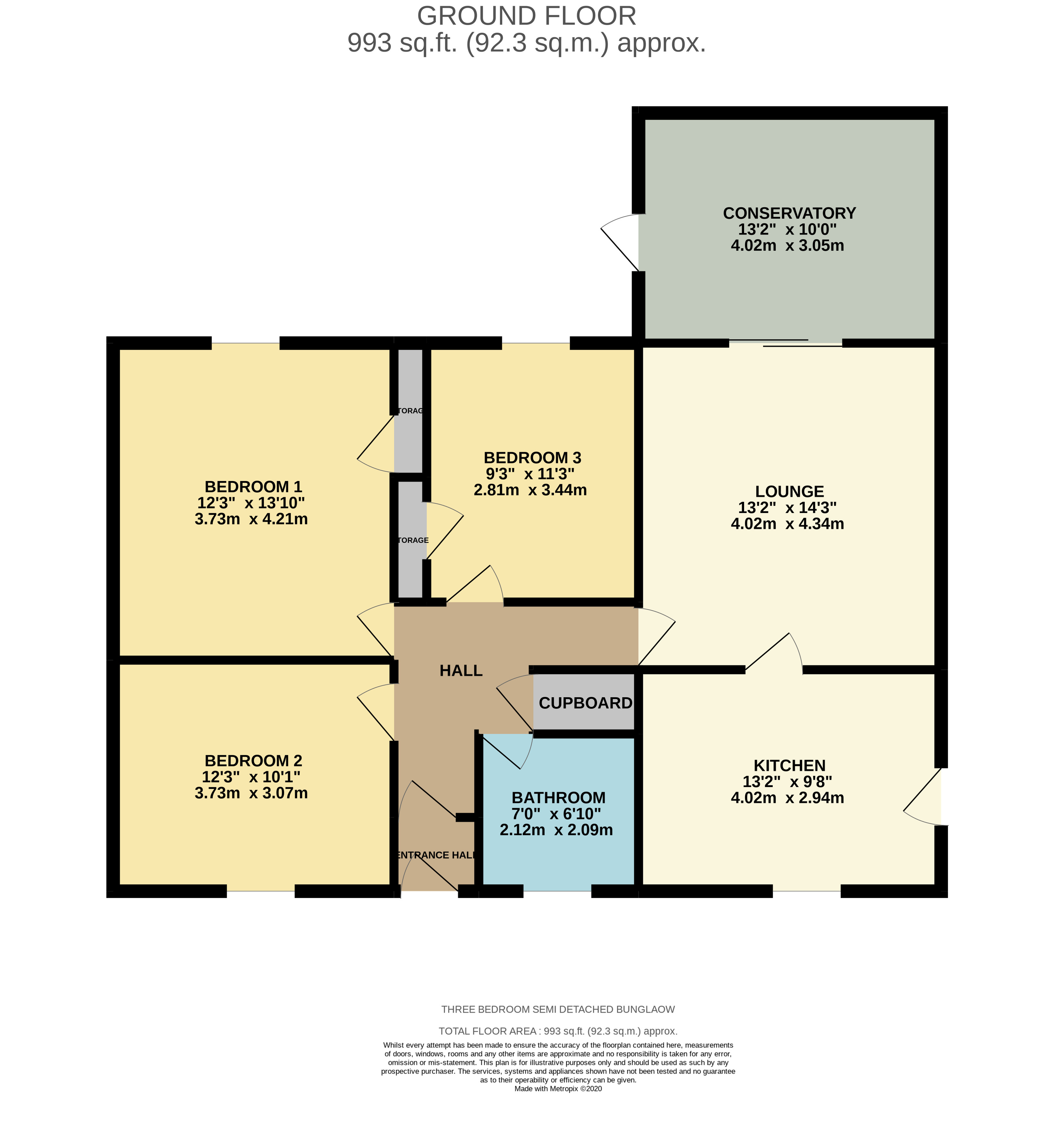 3 bed semidetached bungalow for sale in Zetland Place, Skinflats FK2