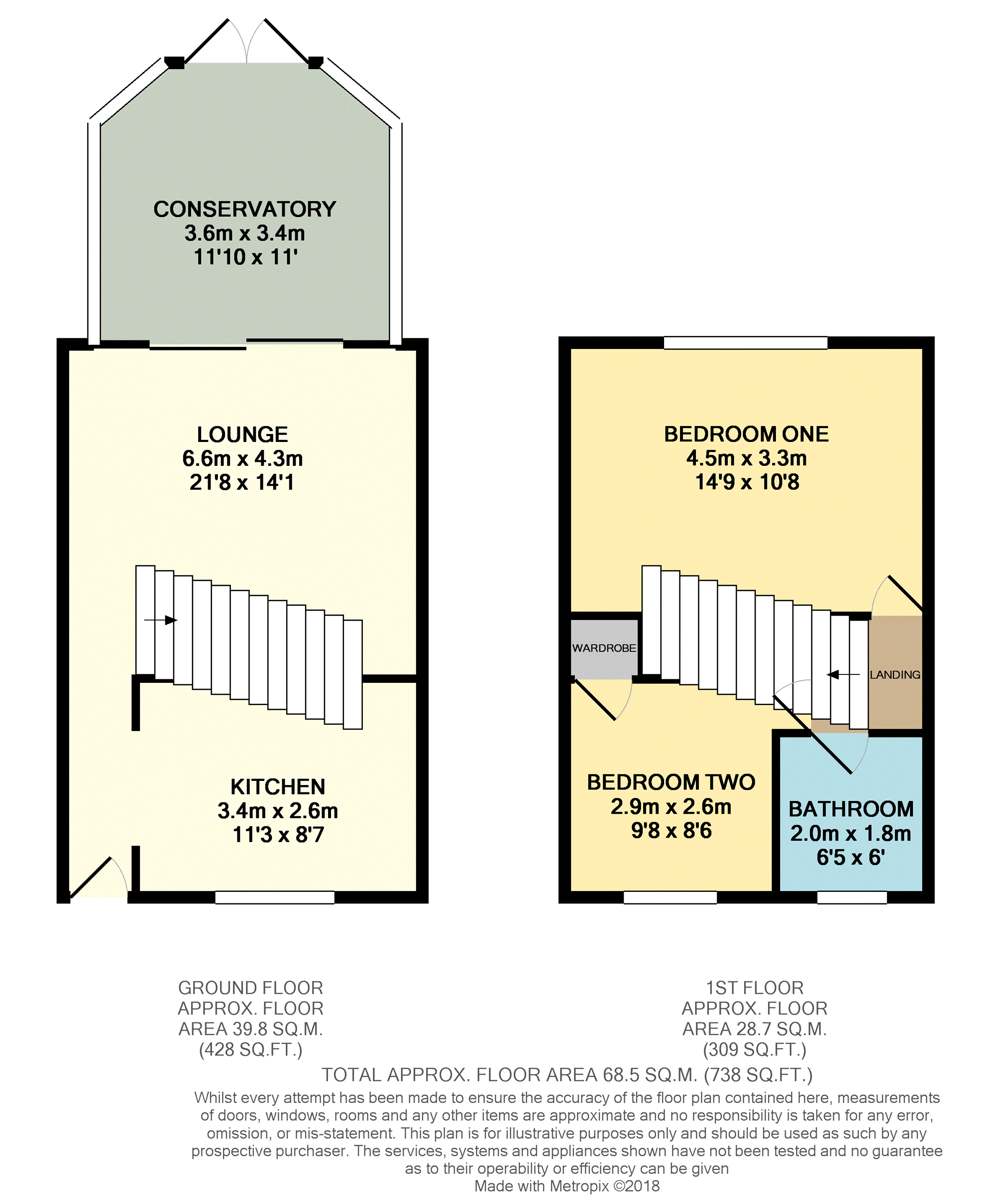 2 Bedrooms Terraced house for sale in Gilders Way, Clacton-On-Sea CO16