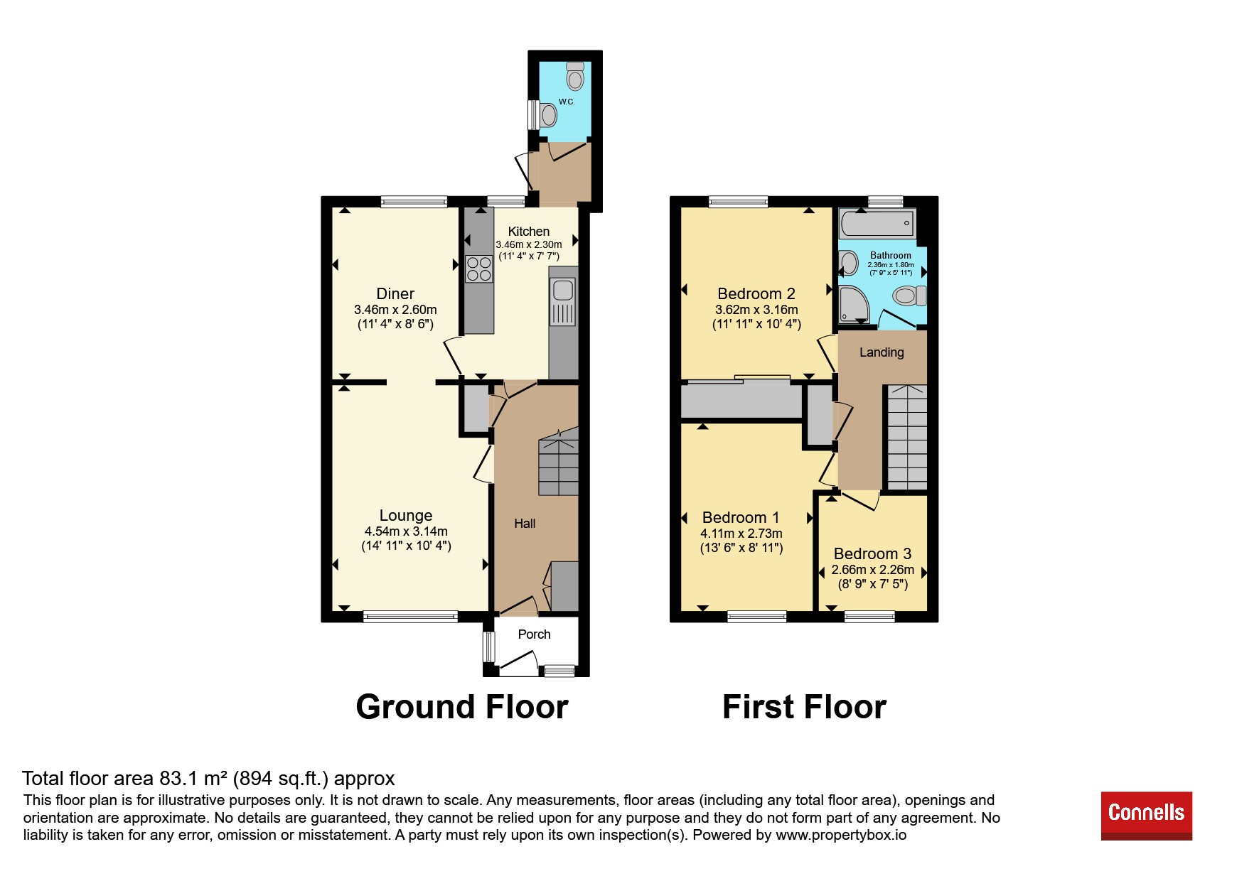 43, Readers Court, Chelmsford floorplan