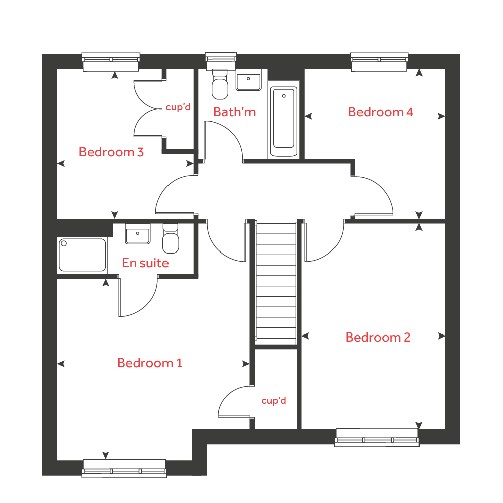 66, Radley Lane, Warrington floorplan