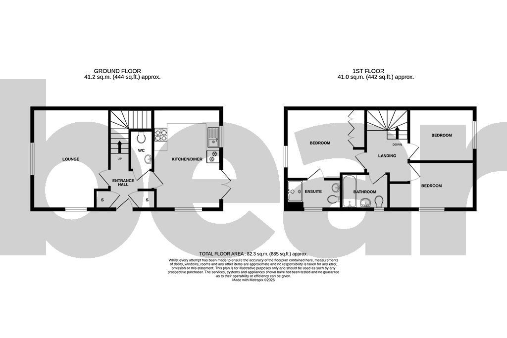 Admiral Crescent, Hullbridge floorplan