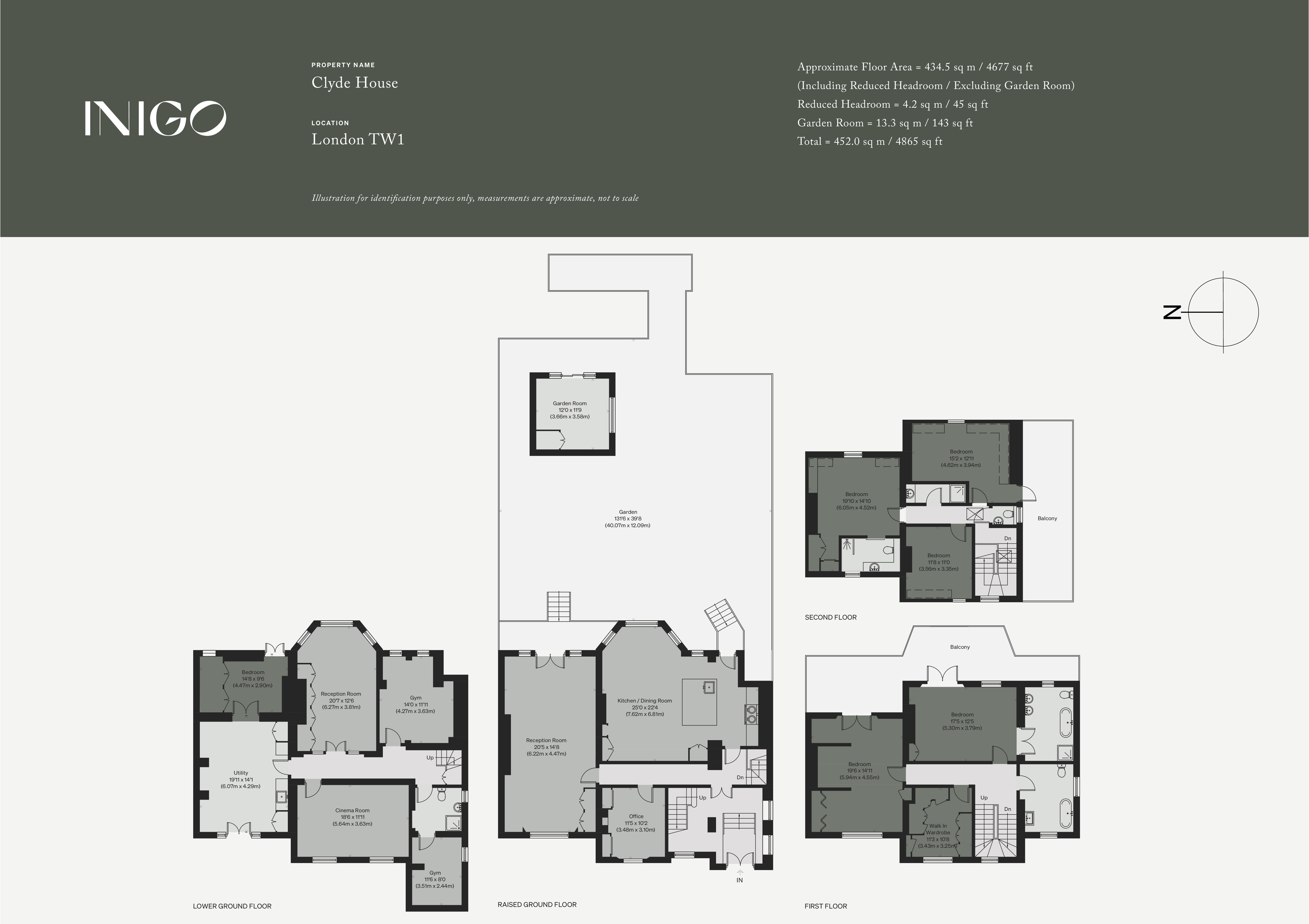 109, Strawberry Vale, London floorplan