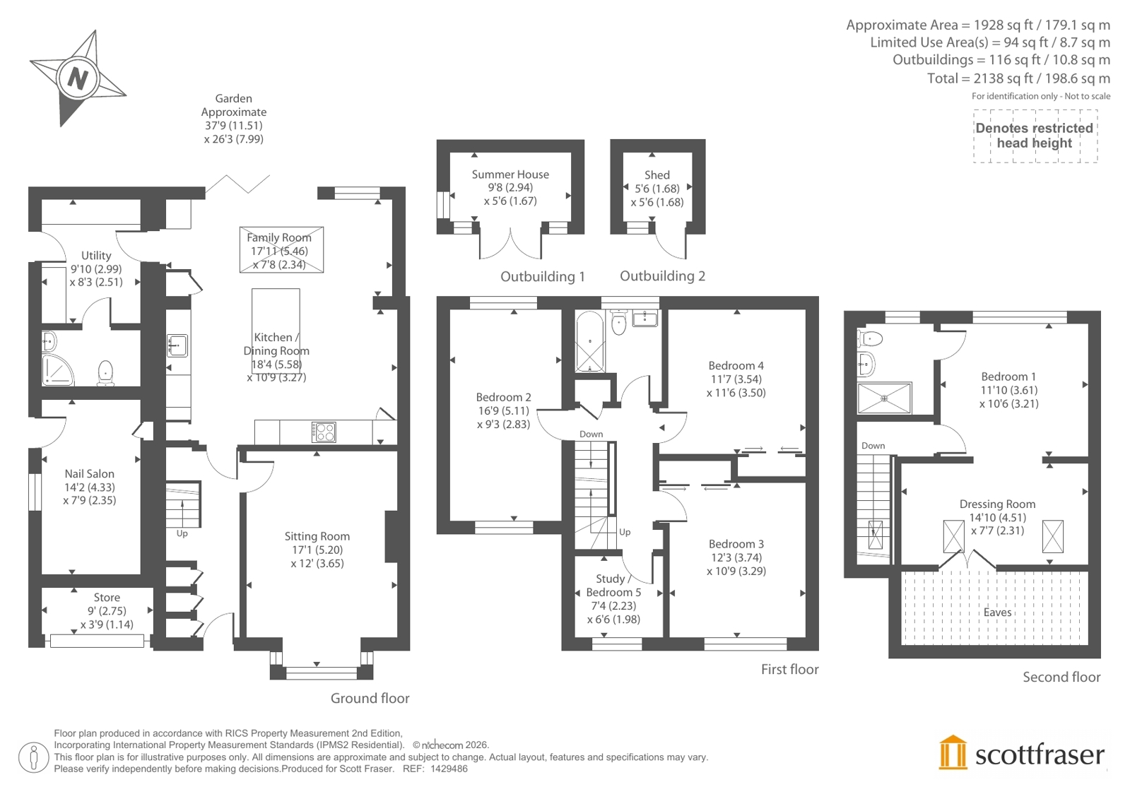 91, Broadmarsh Lane, Witney floorplan