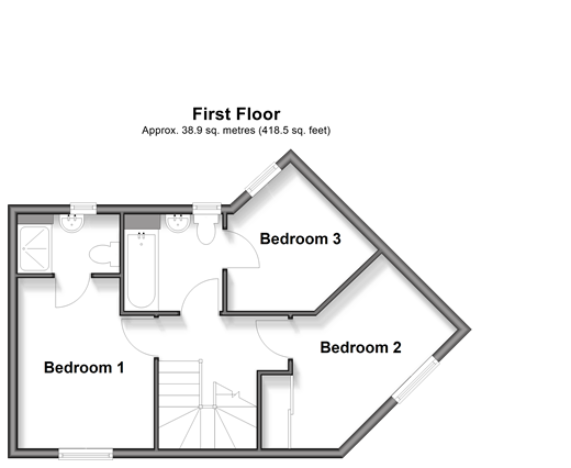 Baileys Way Hambrook, Chichester floorplan