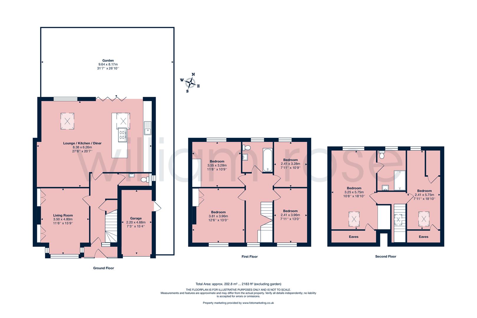 25, Salway Close, Woodford Green floorplan